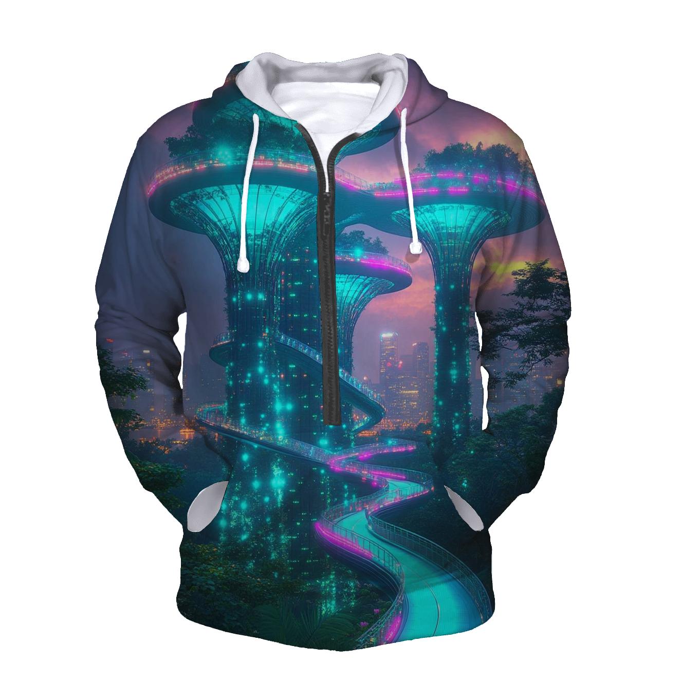 Supertree Grove - Singapore zip-up hoodies