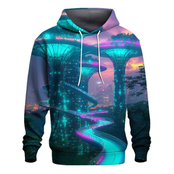 Supertree Grove - Singapore printed hoodies