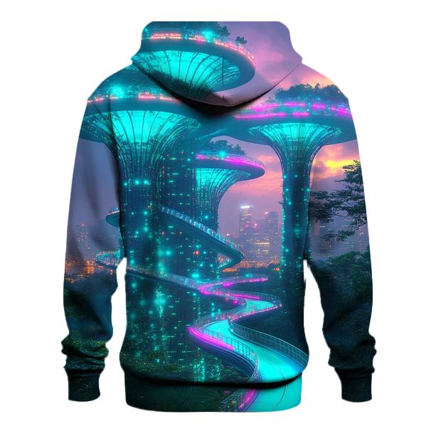 Supertree Grove - Singapore printed hoodies