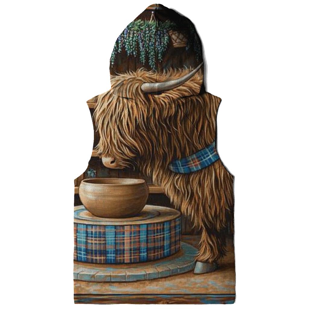 Highland Cow Pottery Studio heavyweight hoodies