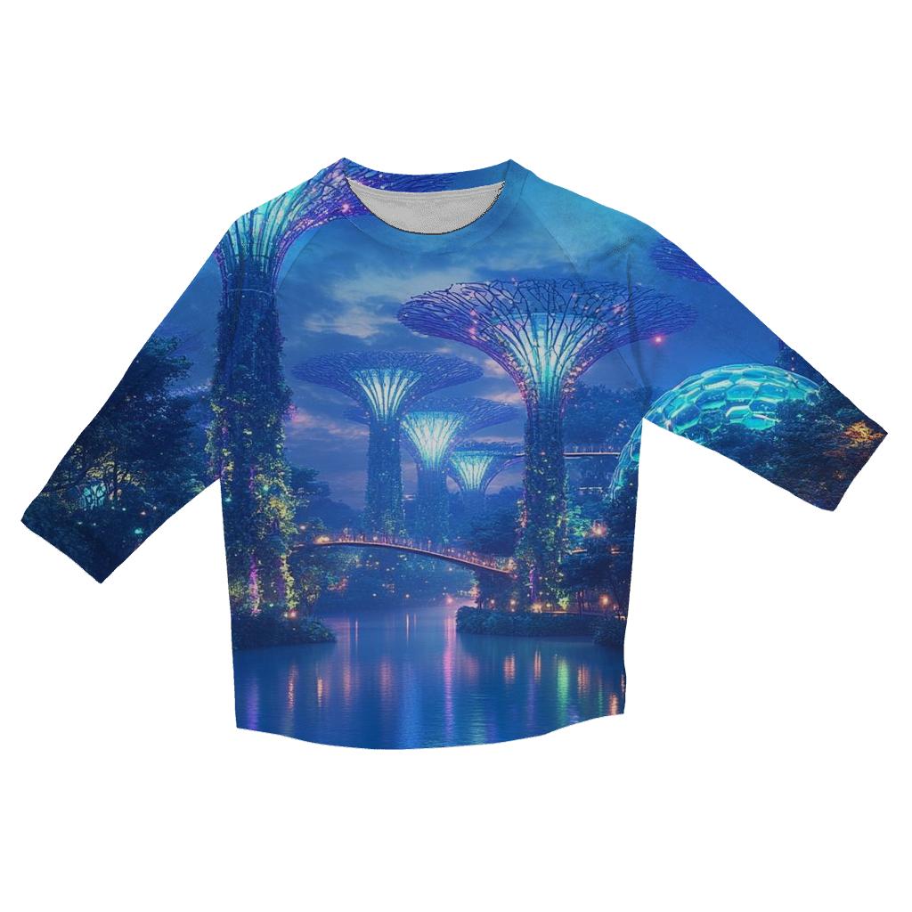 Gardens By The Bay Singapore designer 3/4 sleeve blouses