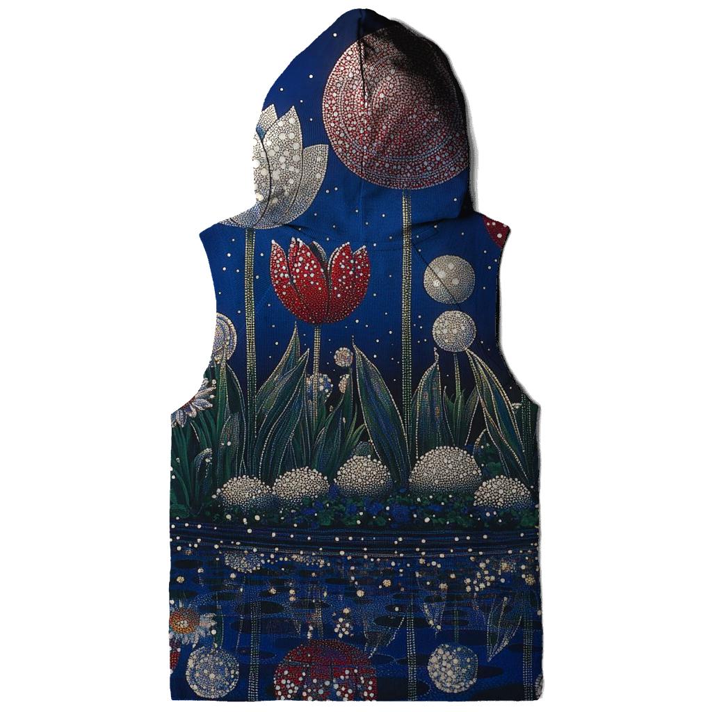 Yayoi Kusama Inspired Solar System Garden Pattern custom hoodies