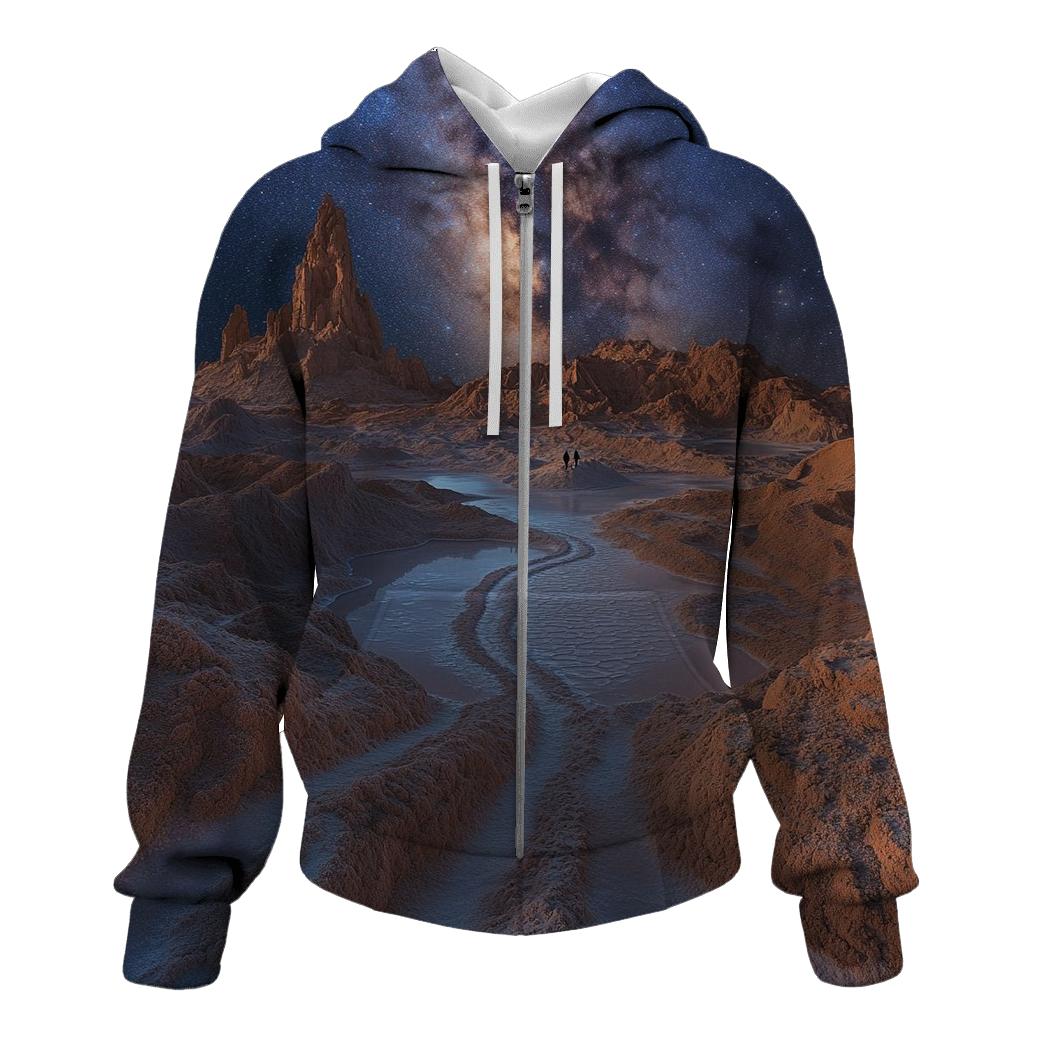 Atacama Desert Moon Valley San Pedro De Atacama printed hoodies