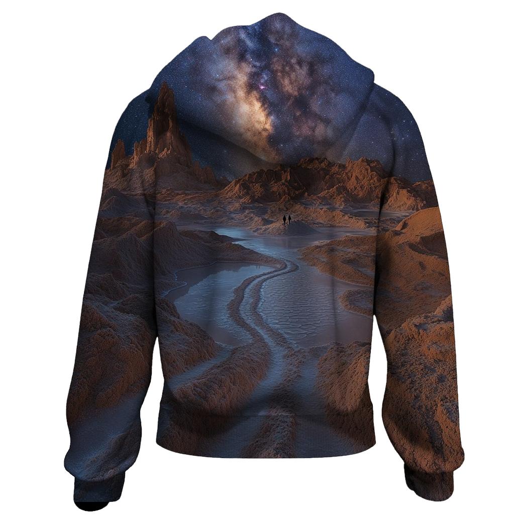 Atacama Desert Moon Valley San Pedro De Atacama printed hoodies