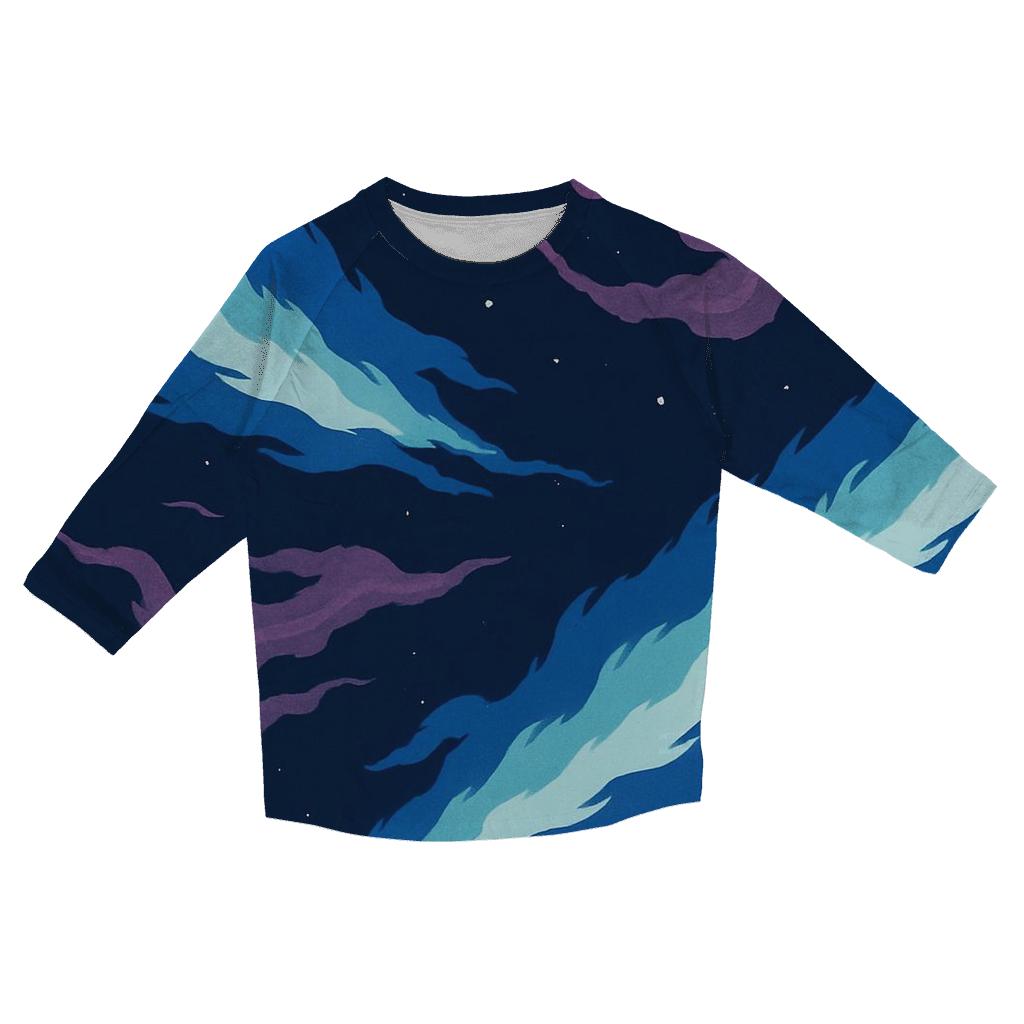Jet Outflow Chevron Nebula fashion 3/4 sleeve shirts
