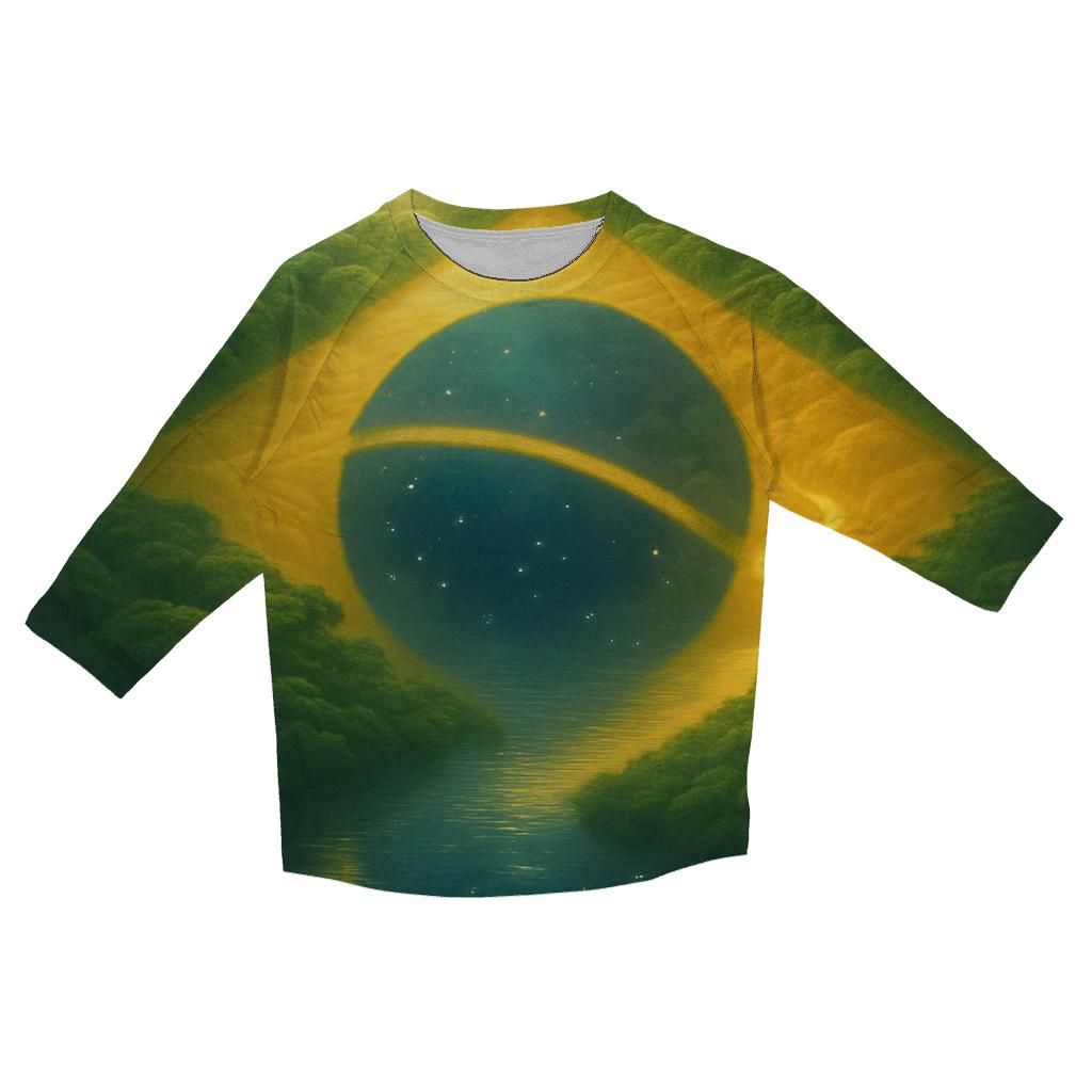 Brazilian Aurora Canopy cotton quarter sleeve shirts