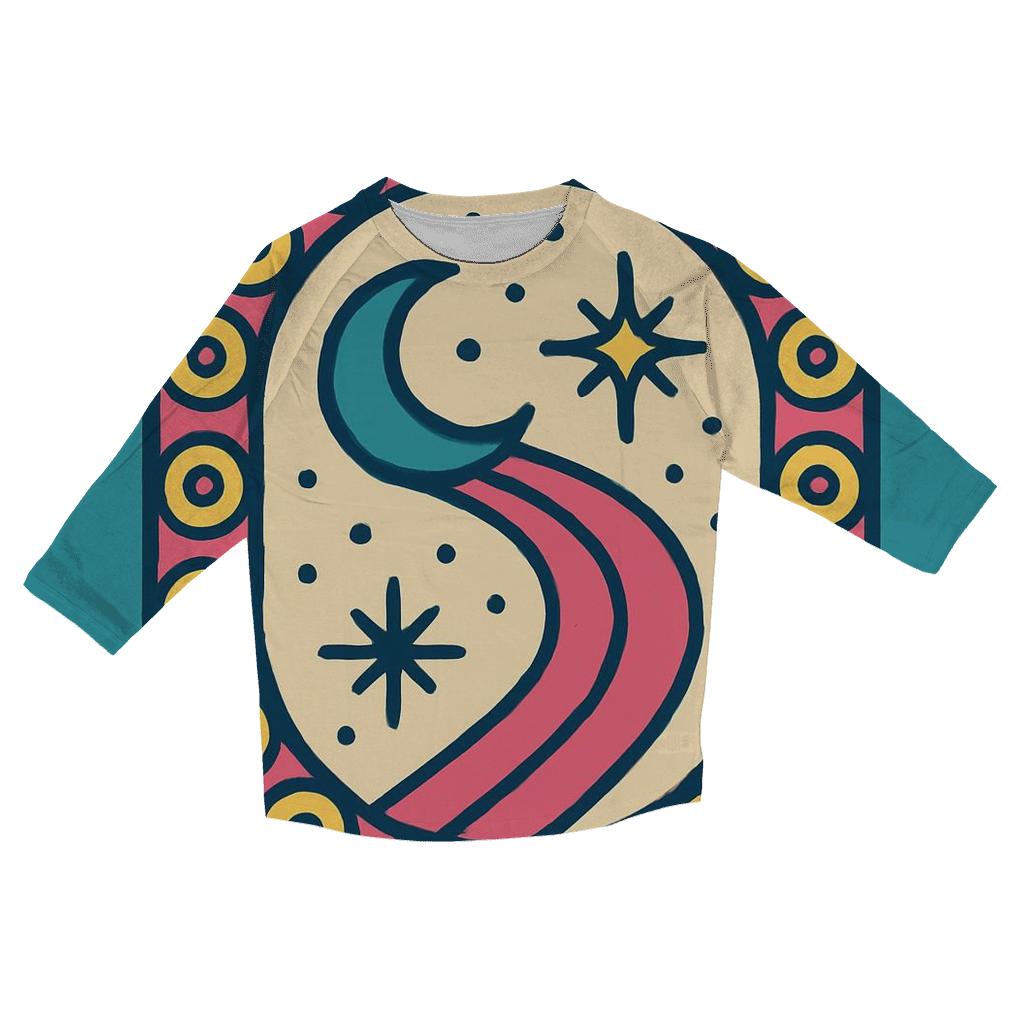 Roller Rink Moonlight Parade custom 3/4 sleeve shirts