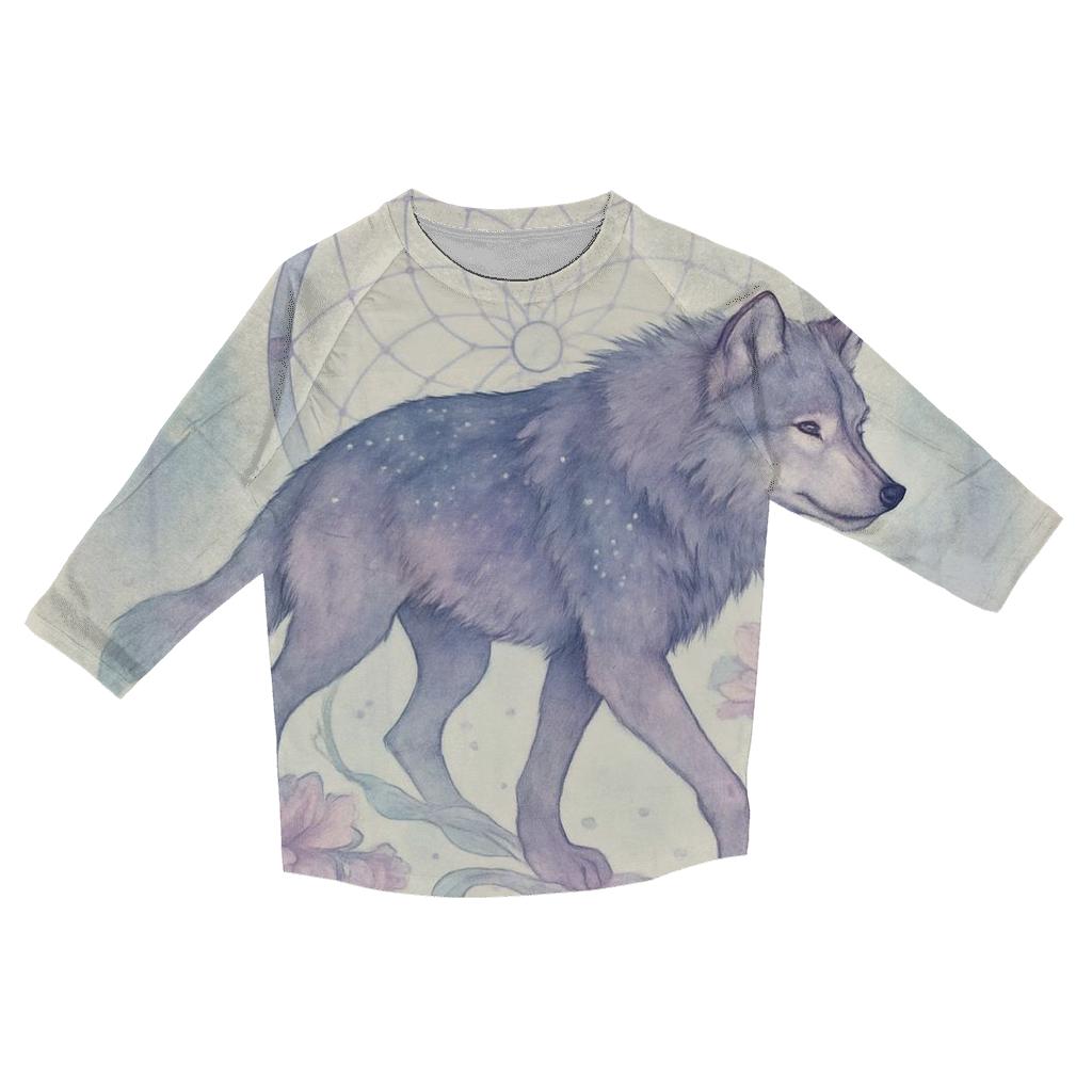 The Dreamweaver Timberwolf Bloom stylish quarter sleeve tops