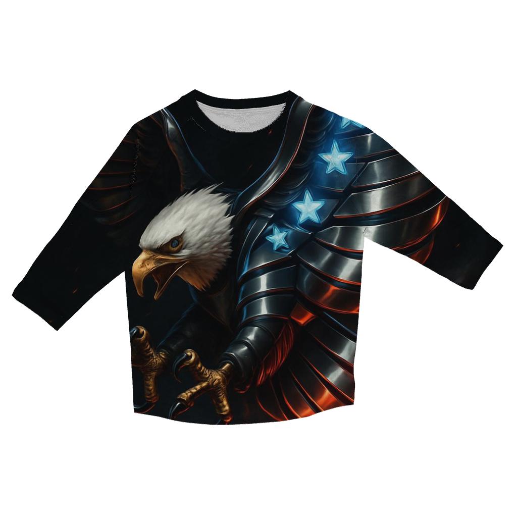 Neon Foundry Eagle With Chromed Flag Wings stylish quarter sleeve tops