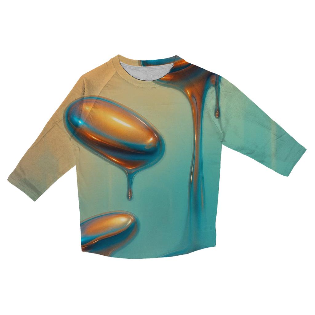 Aurora Melt Relic Garden fashion 3/4 sleeve shirts