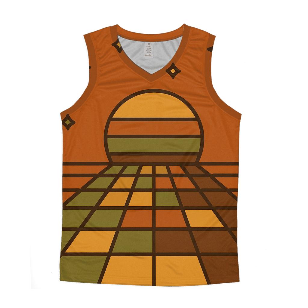 Analog Arcadia Grid stylish racerback tanks