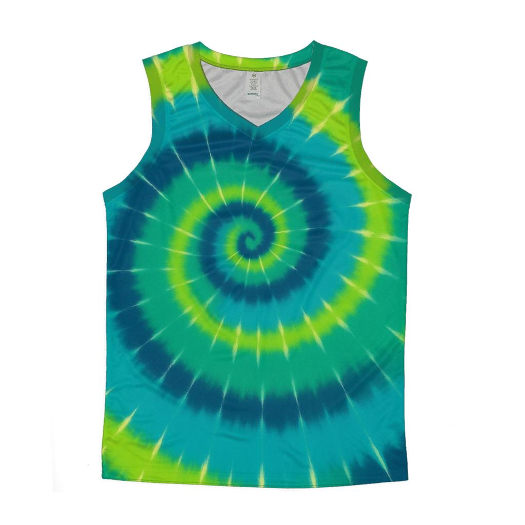 Aurora Spiral Supercluster Overdye trendy fitted tank tops