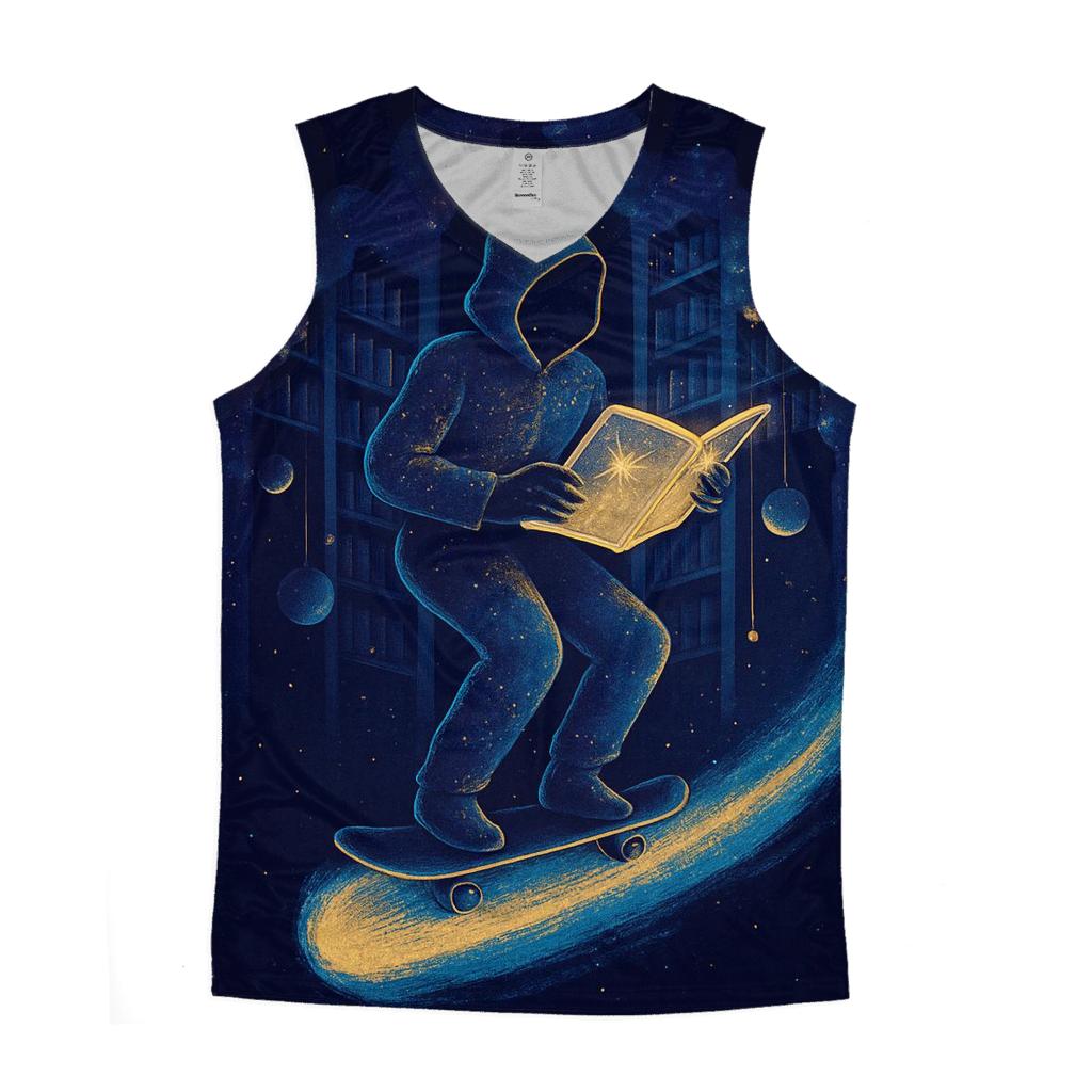 The Comet Librarian cotton sleeveless tops