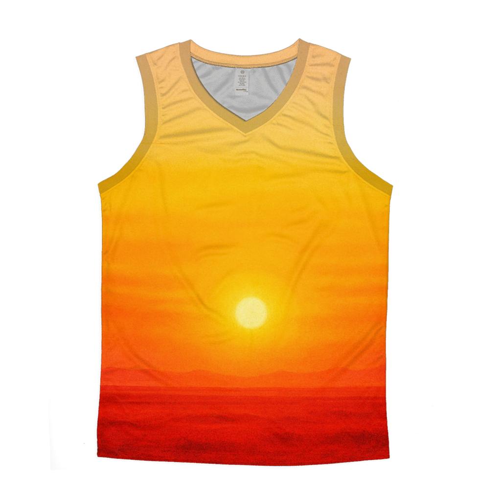 Molten Citrus Horizon custom tank tops