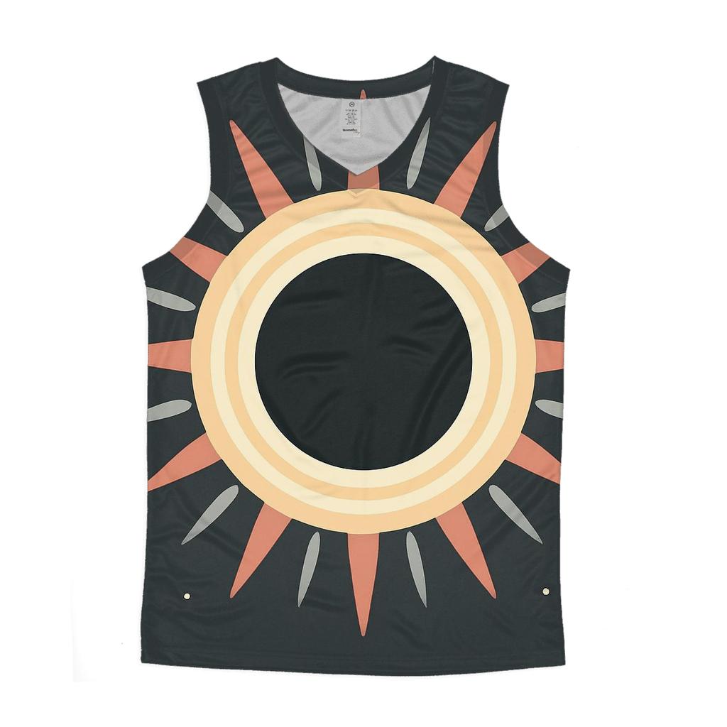 Eclipse Corona Petal Rings cotton sleeveless tops