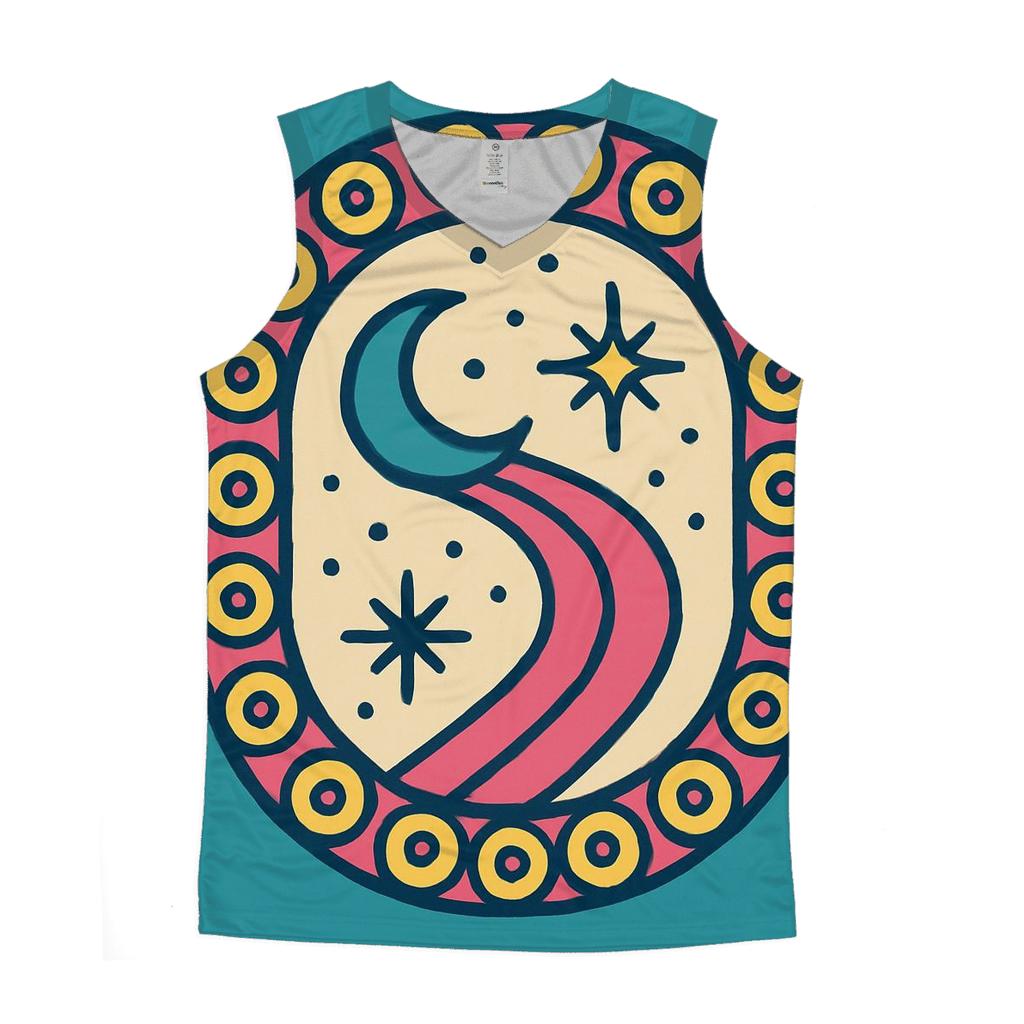 Roller Rink Moonlight Parade cotton sleeveless tops