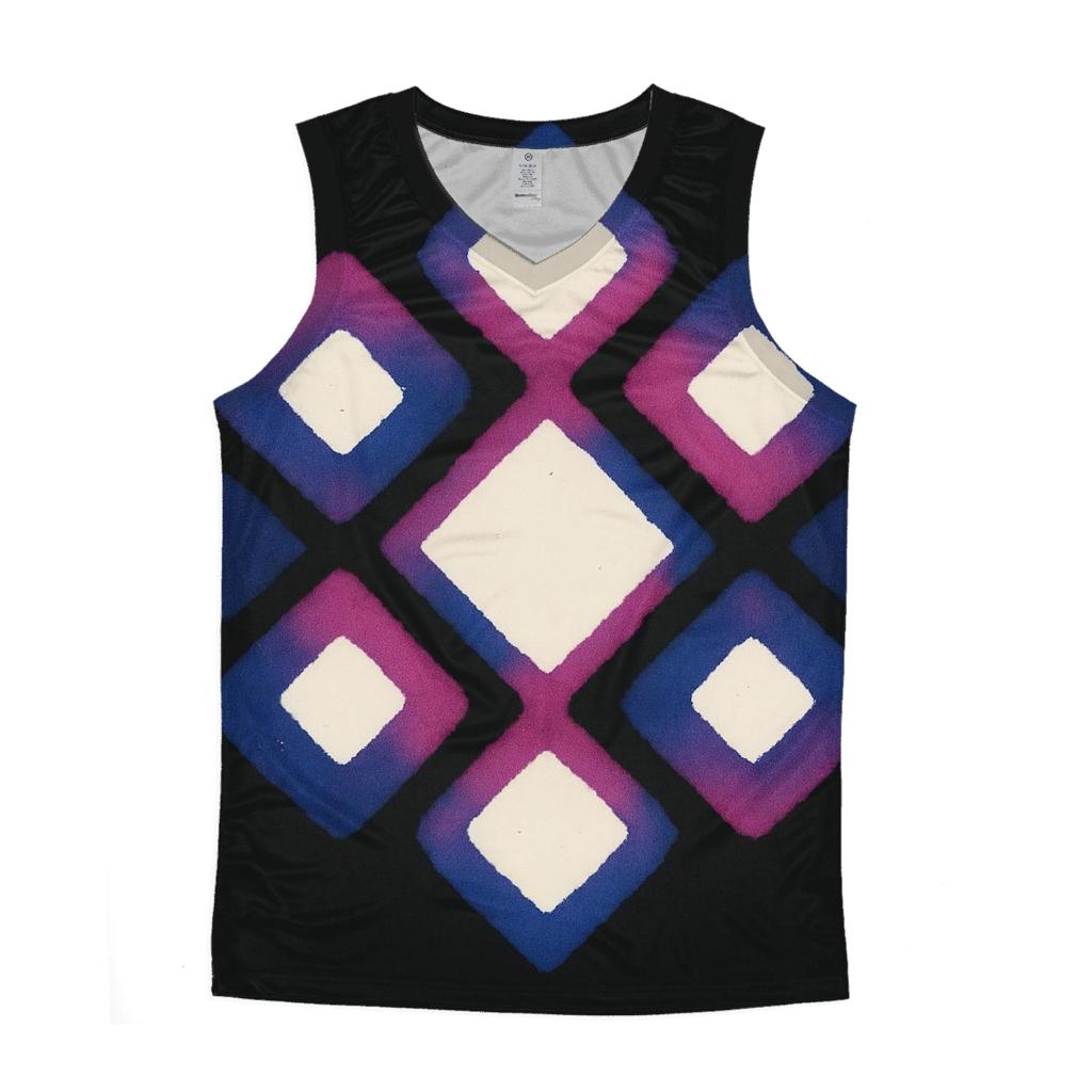 Itajime Eclipse Lattice With Comet Wash designer workout tanks