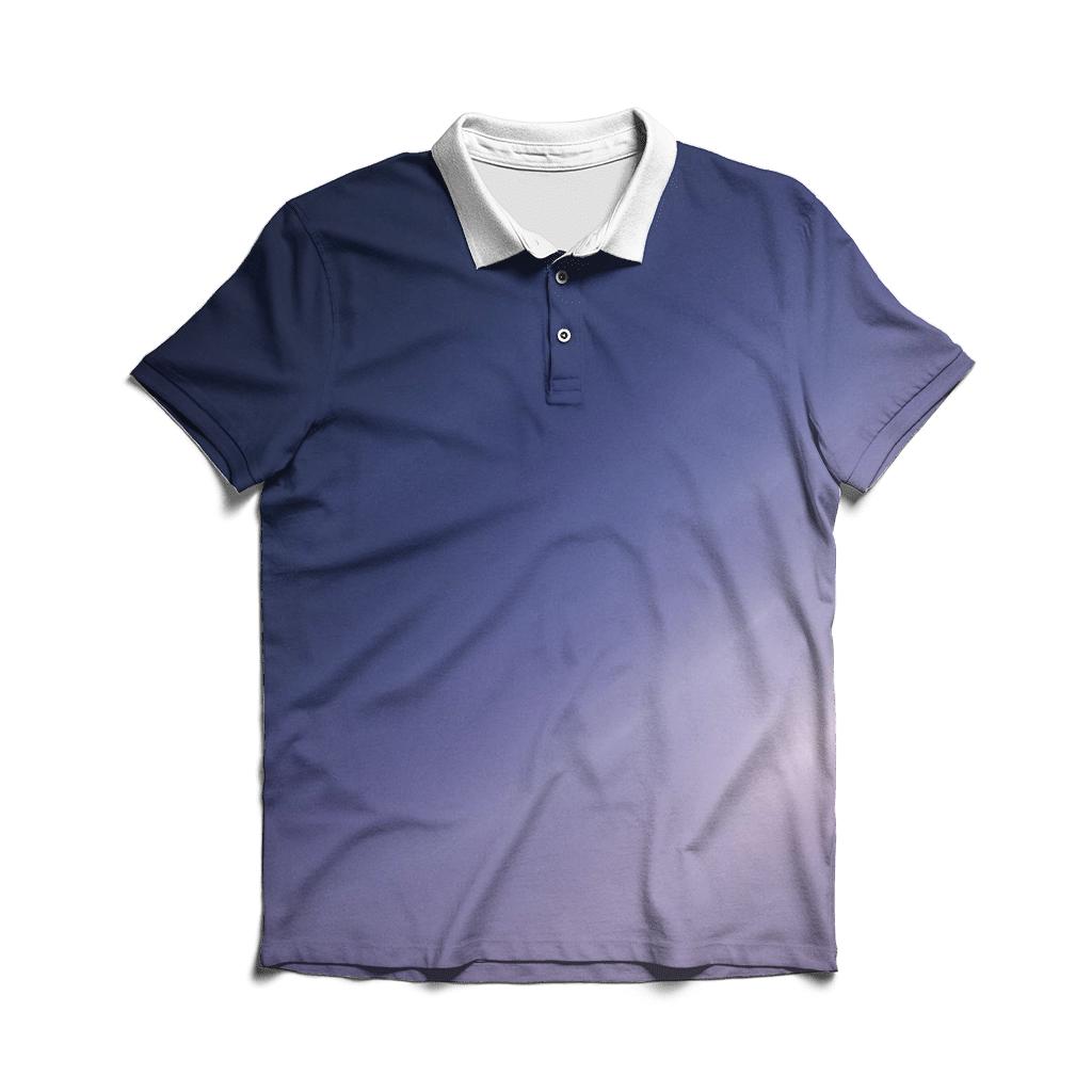 Celestial Quartz Drift personalized polo shirts