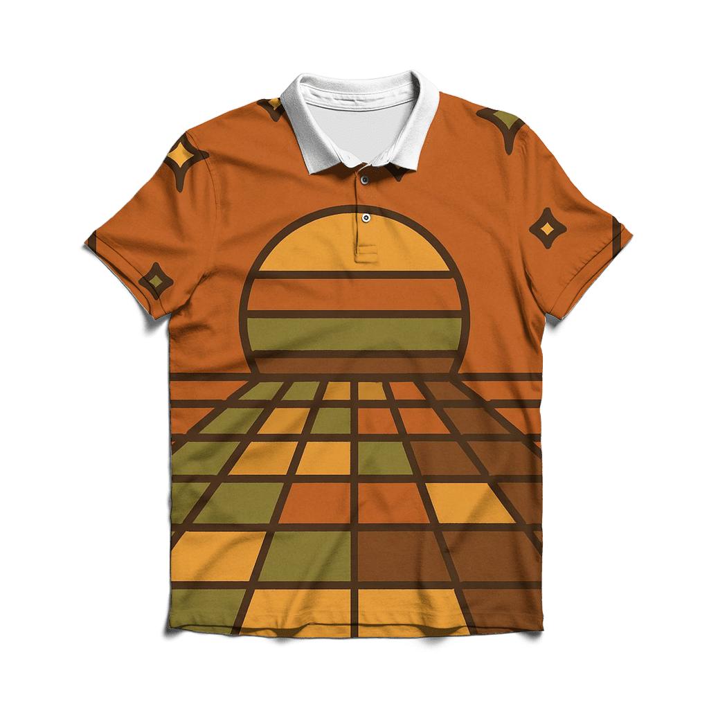 Analog Arcadia Grid classic pique polos