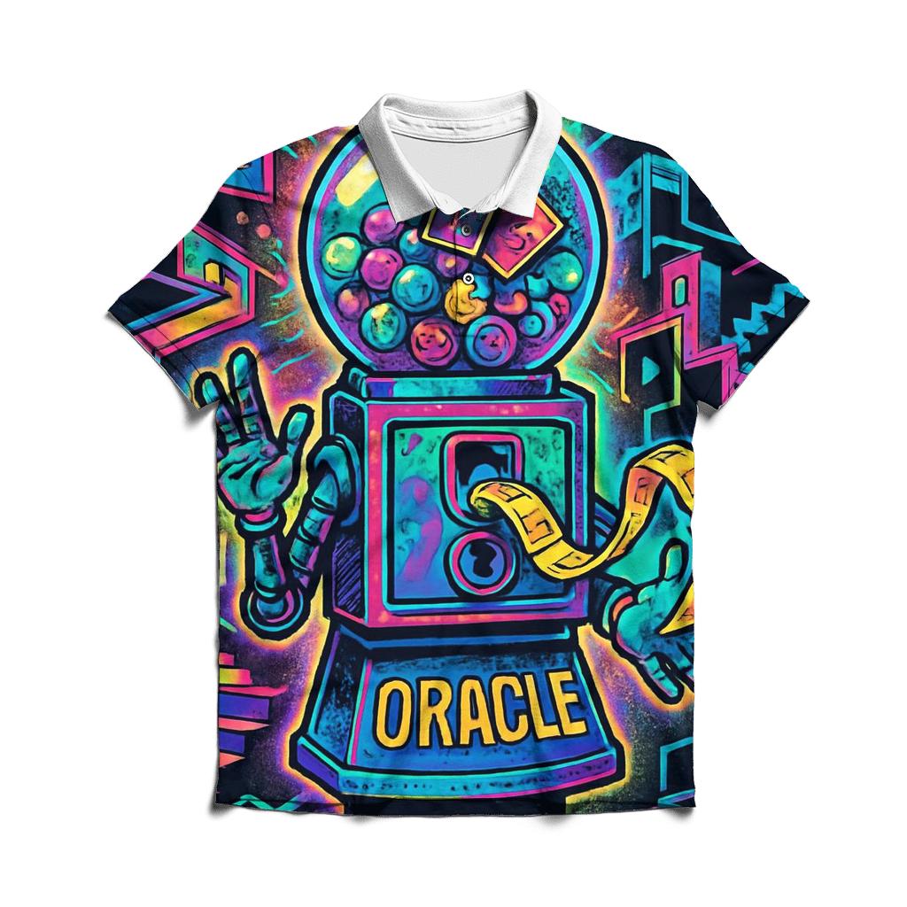 Gumball Oracle In The Neon Labyrinth casual sports polo shirts