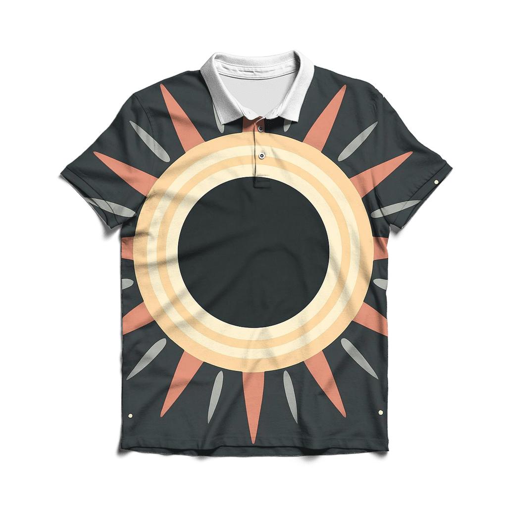 Eclipse Corona Petal Rings stylish collar polo tees