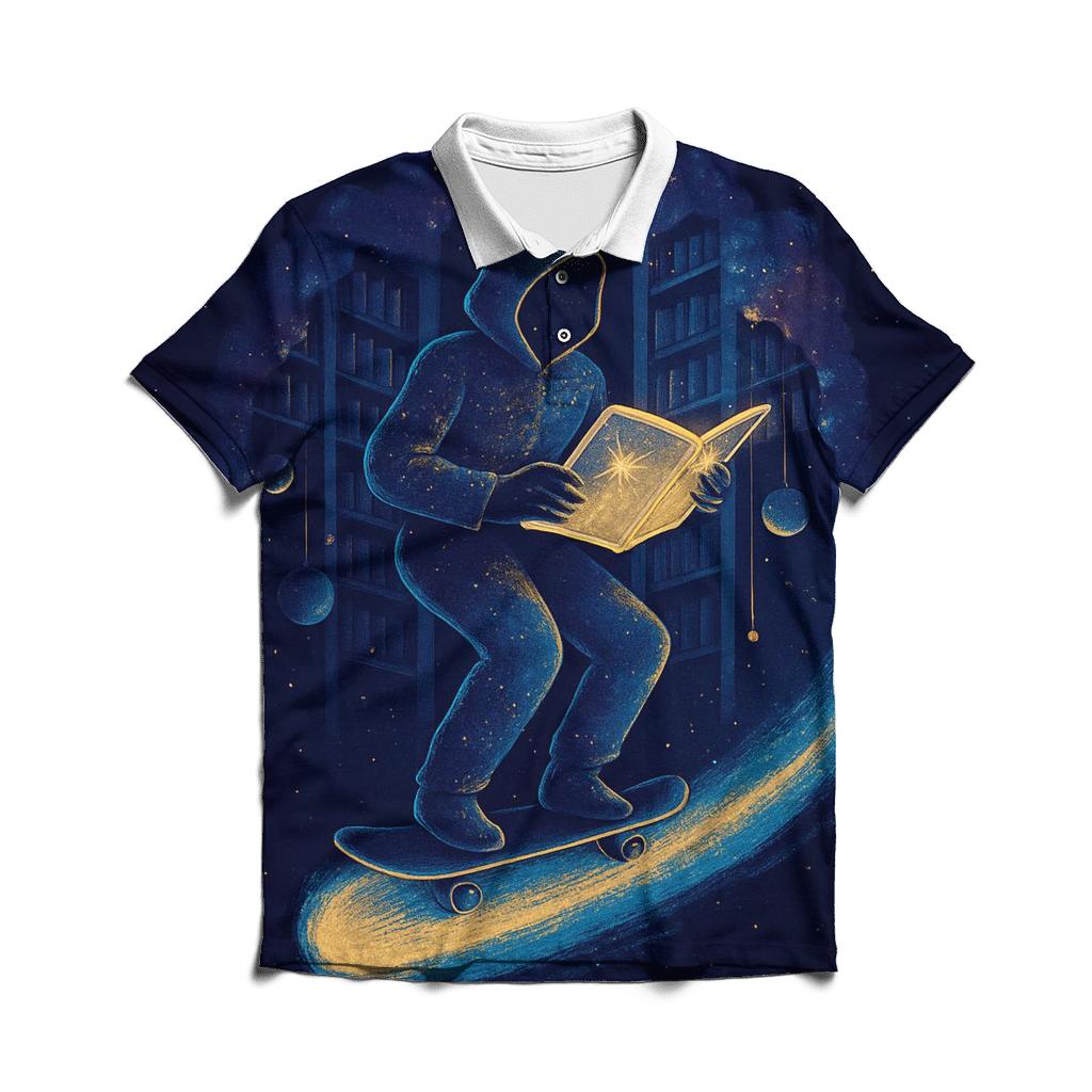 The Comet Librarian classic pique polos