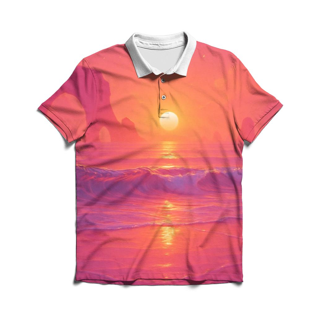 Emberfall Crystal Coast embroidered polo tops