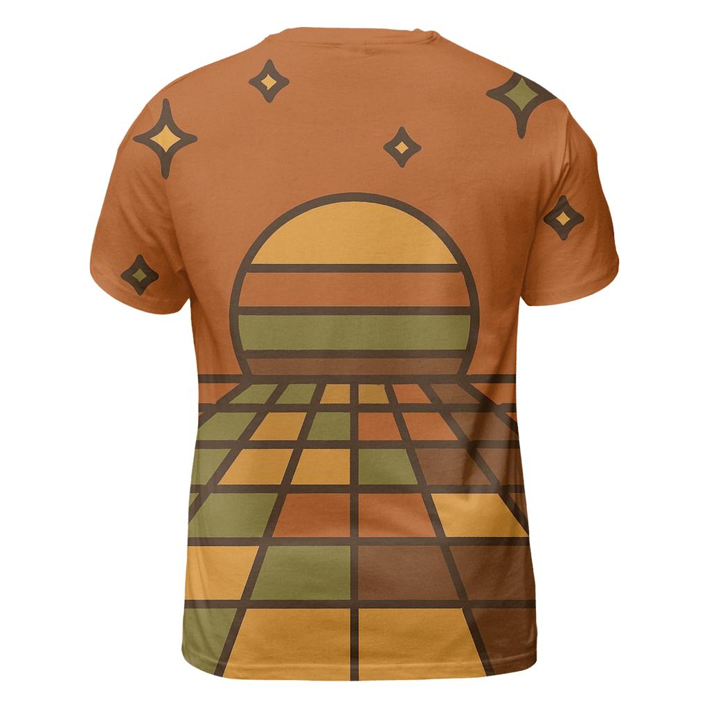 Analog Arcadia Grid custom all-over print shirts