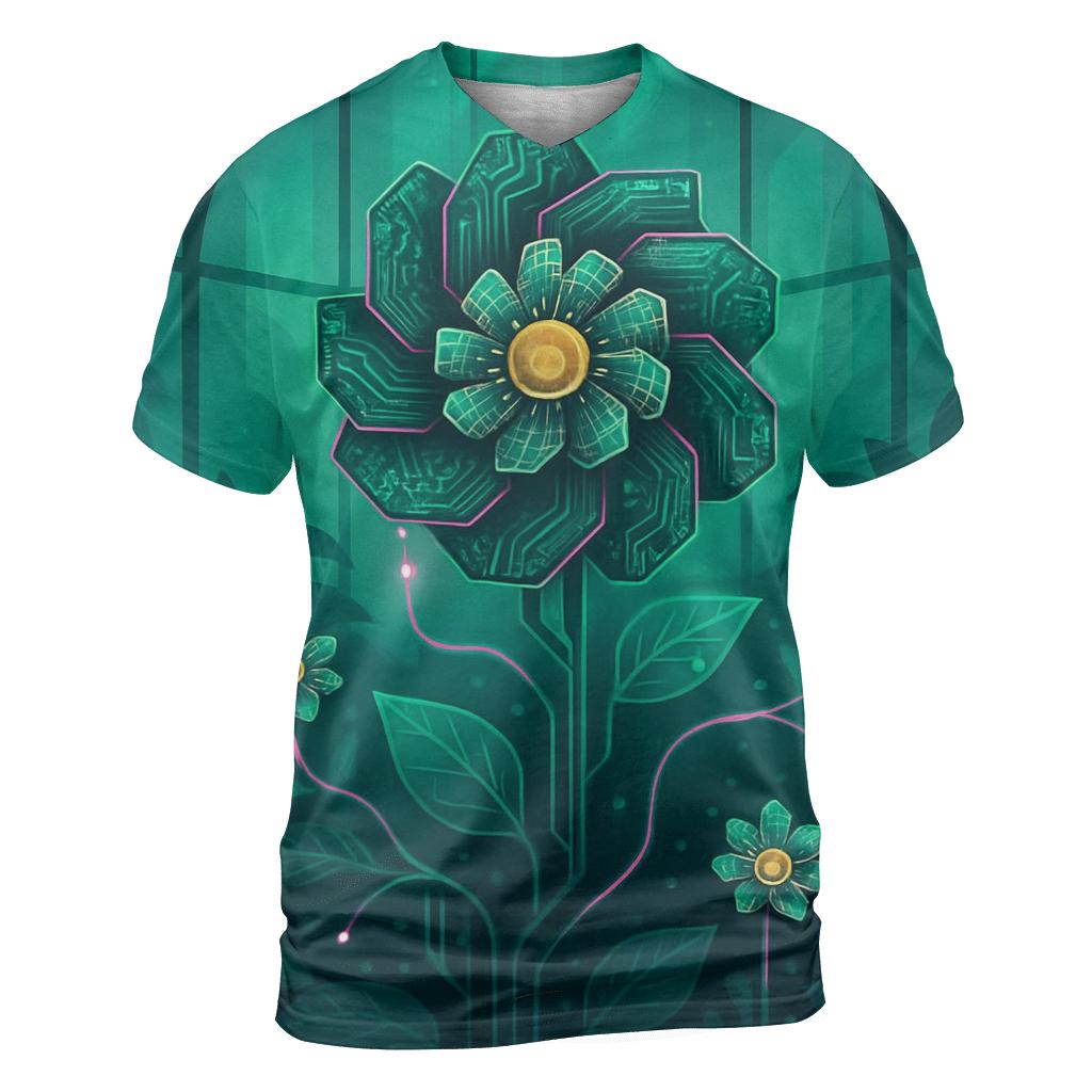 Aurora Circuit Garden custom all-over print shirts