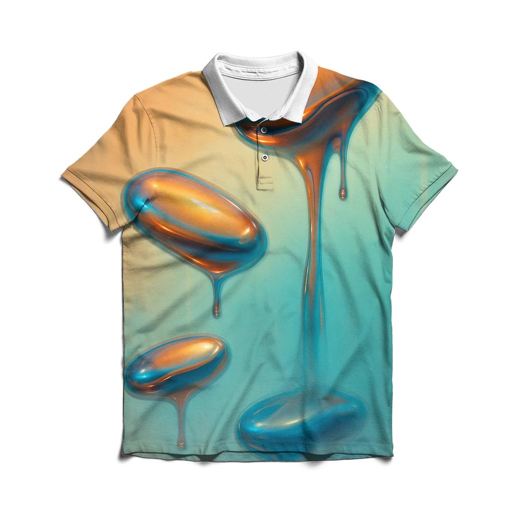 Aurora Melt Relic Garden personalized polo shirts