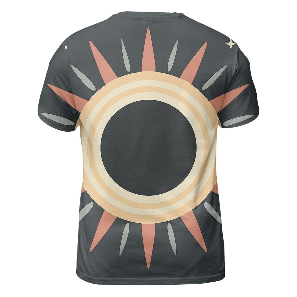 Eclipse Corona Petal Rings trendy printed shirt styles