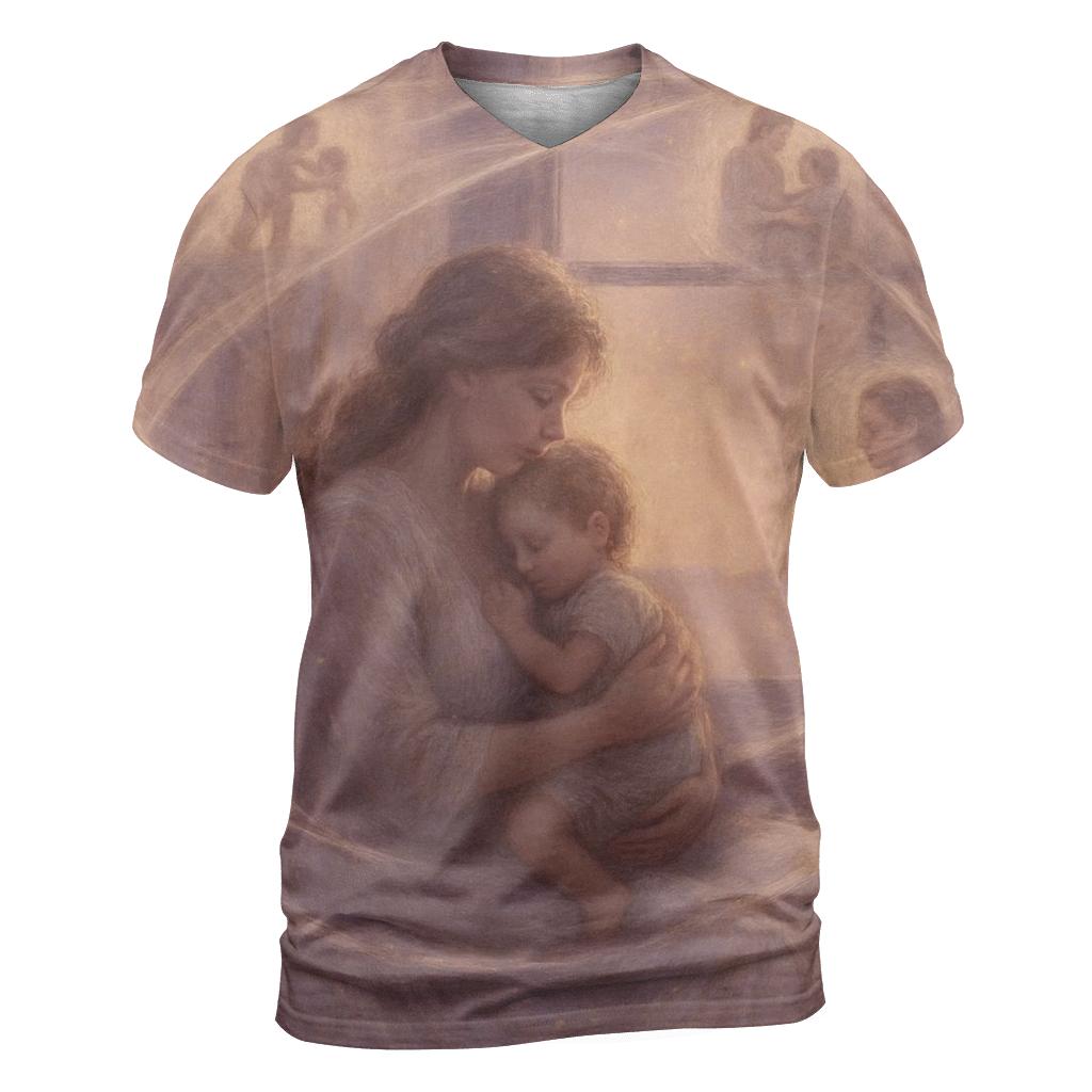 Where Her Voice Lives The Lullaby Woven Into Time custom all-over print shirts