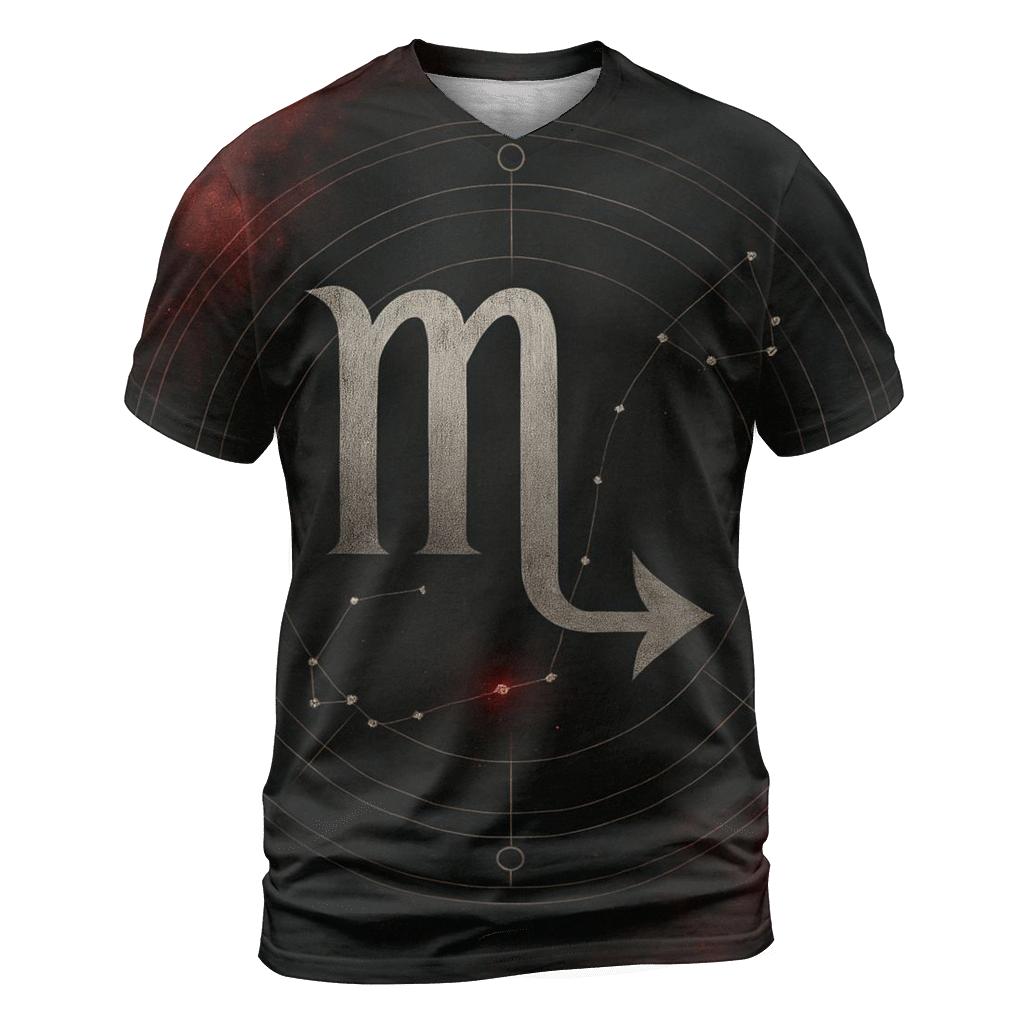 Scorpio Antares Mars Transit Seal trendy printed shirt styles
