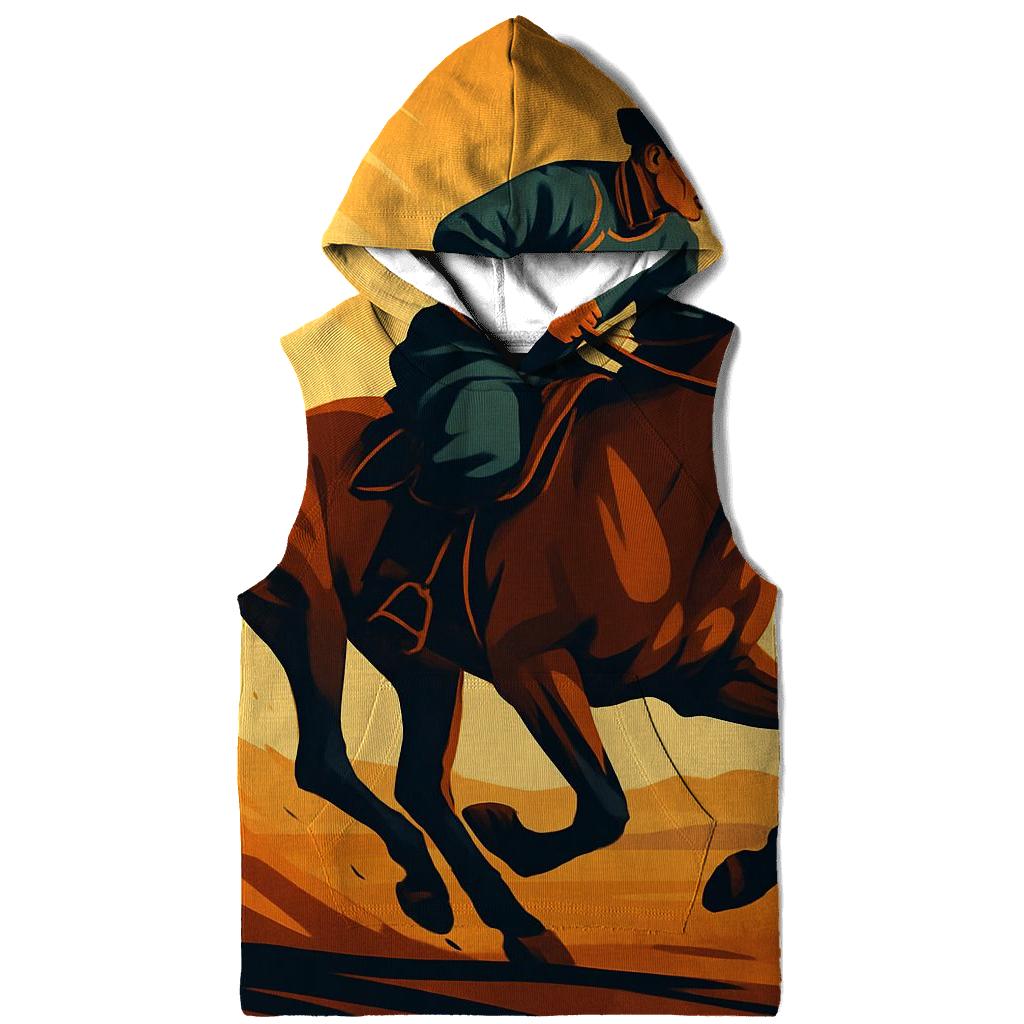 Naadam Horse Racing Horizon hoodies fashion