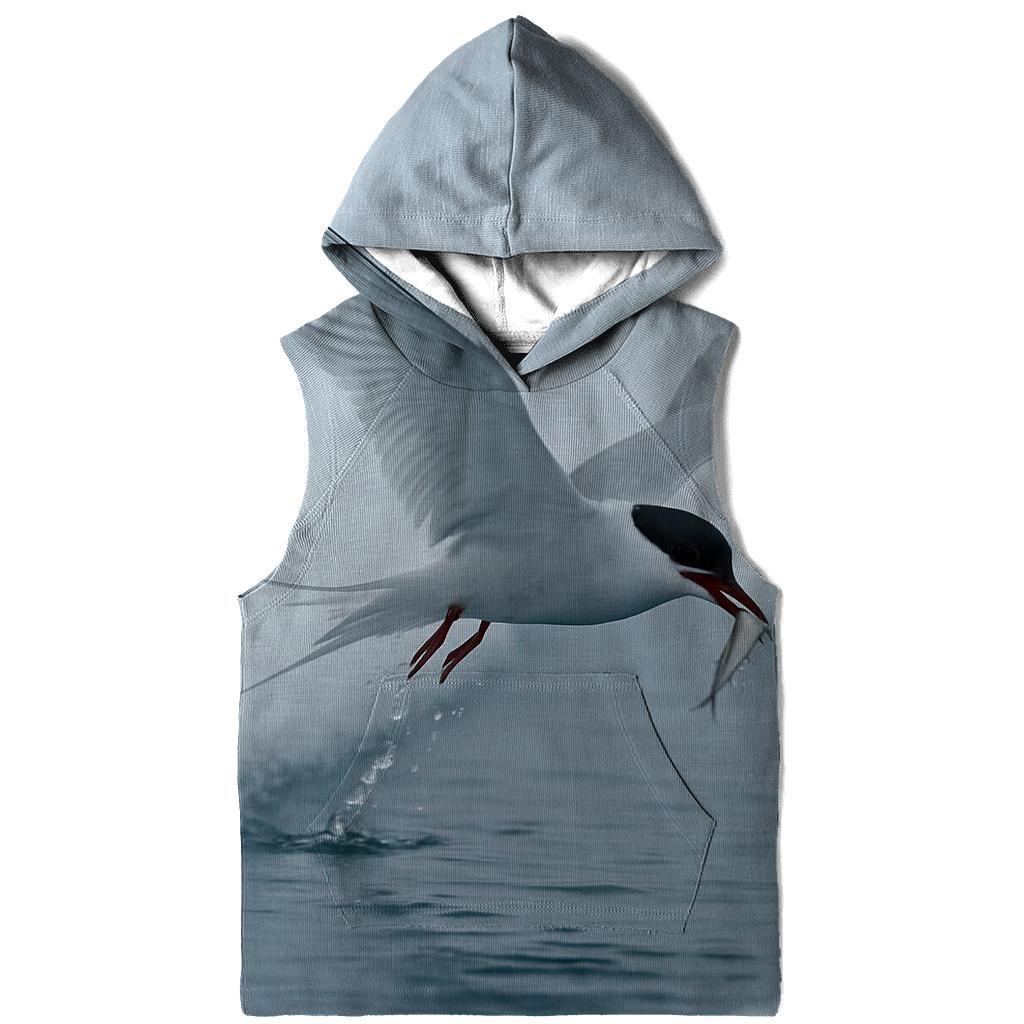 Ice Channel Courier Arctic Tern printed hoodies