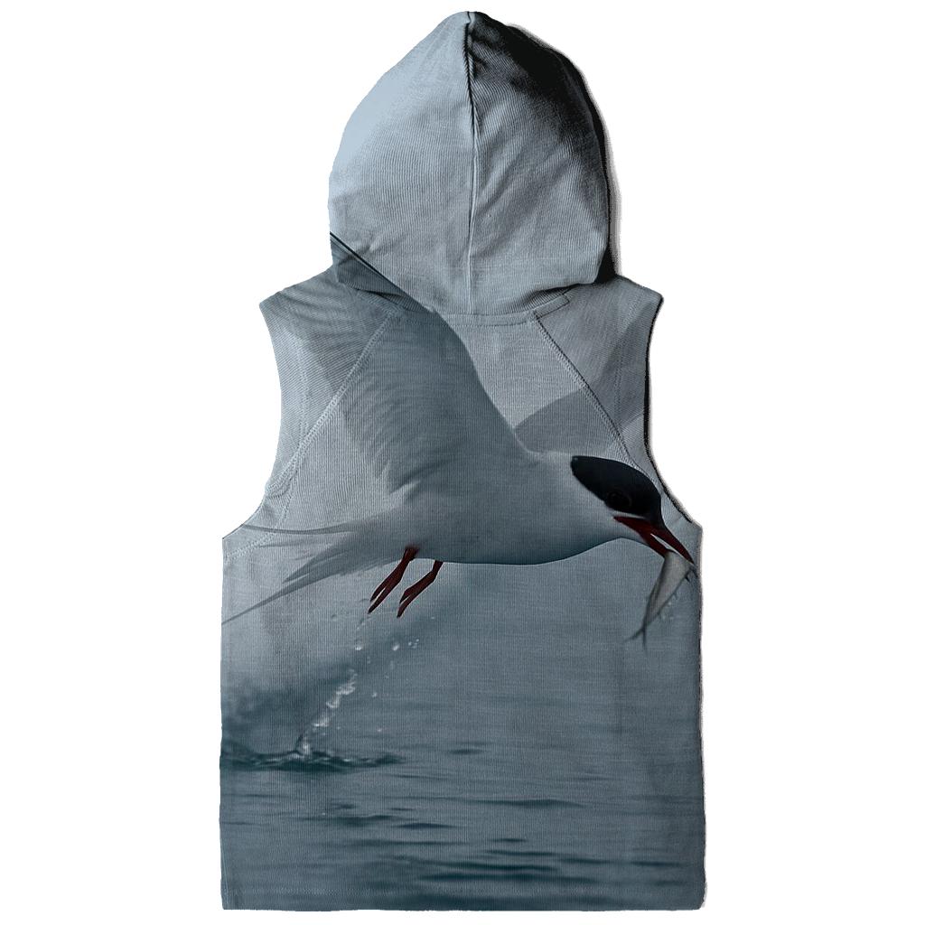 Ice Channel Courier Arctic Tern printed hoodies