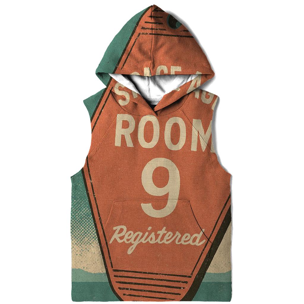 Weathered Space Age Motel Keychain Poster hoodie designs