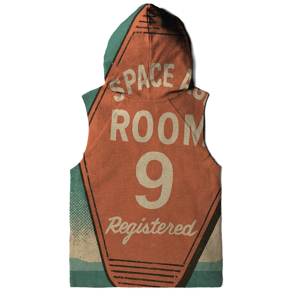 Weathered Space Age Motel Keychain Poster hoodie designs