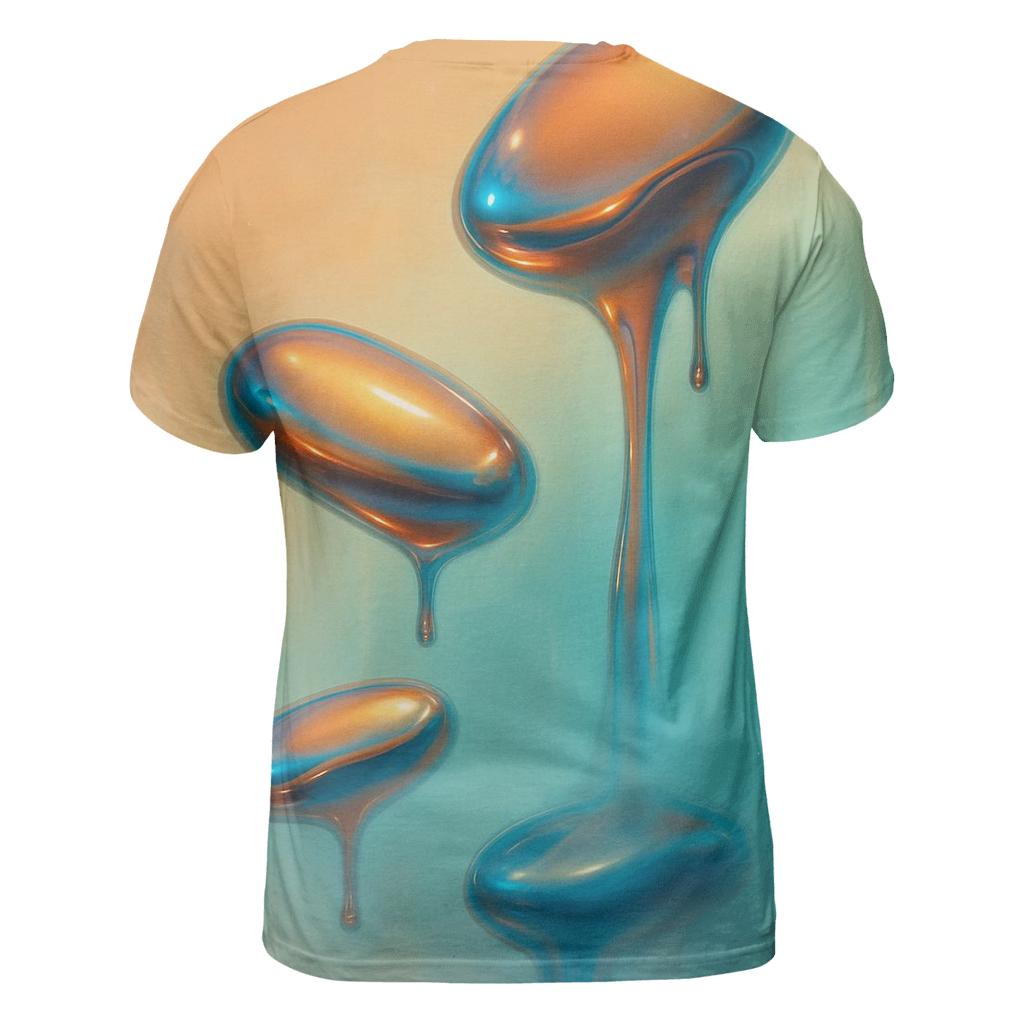 Aurora Melt Relic Garden creative print fashion shirts