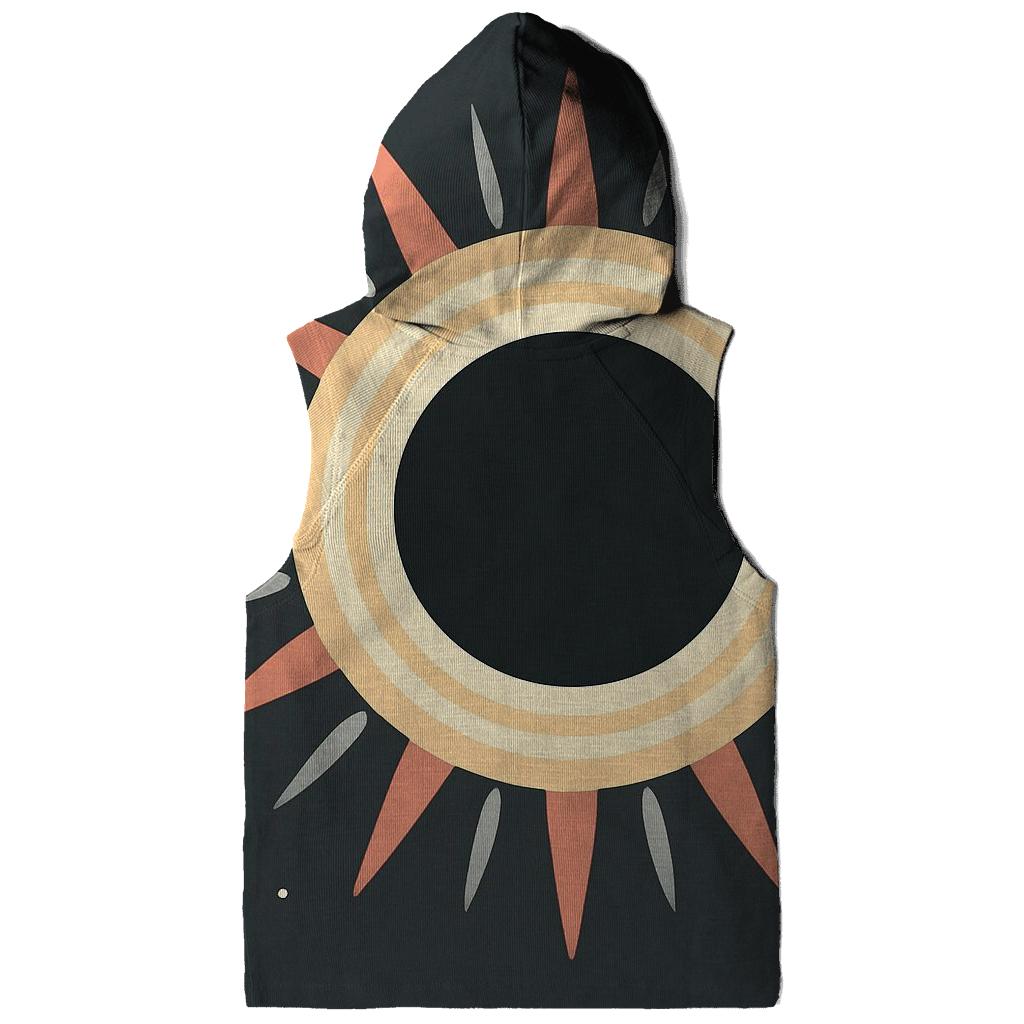 Eclipse Corona Petal Rings embroidered hoodies