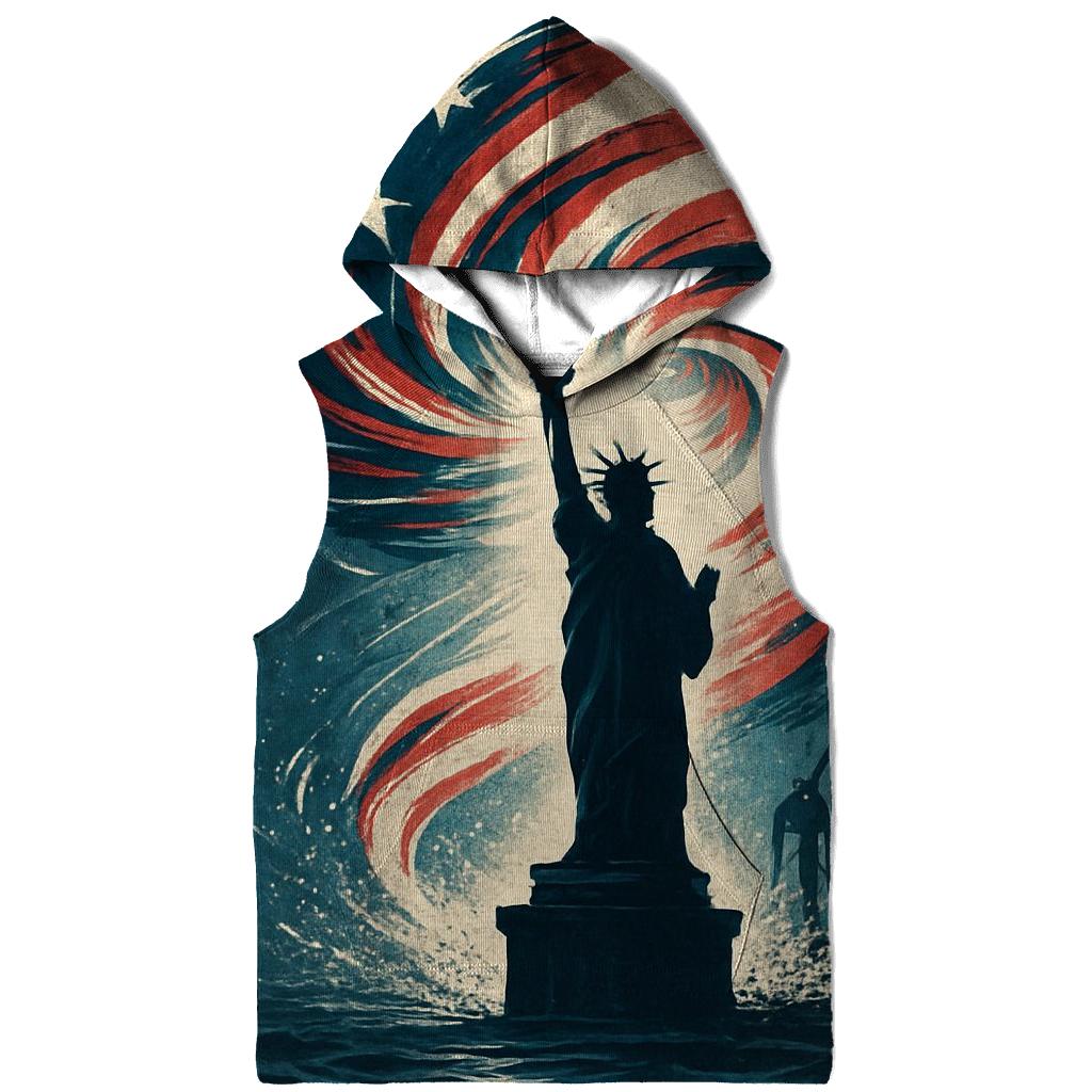 Liberty Tempest Over Steel Harbor lightweight hoodies