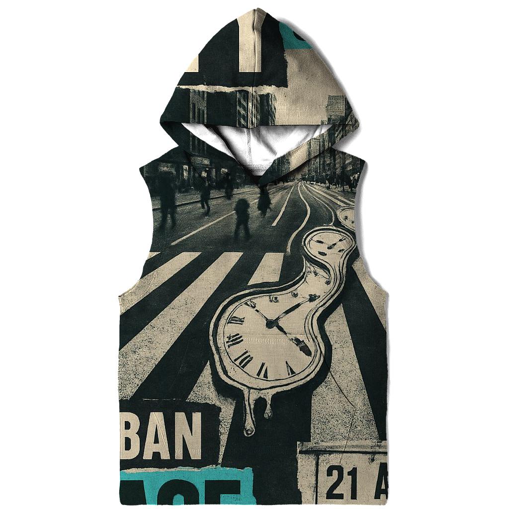 Time Dilation Street Poster Collage custom hoodies