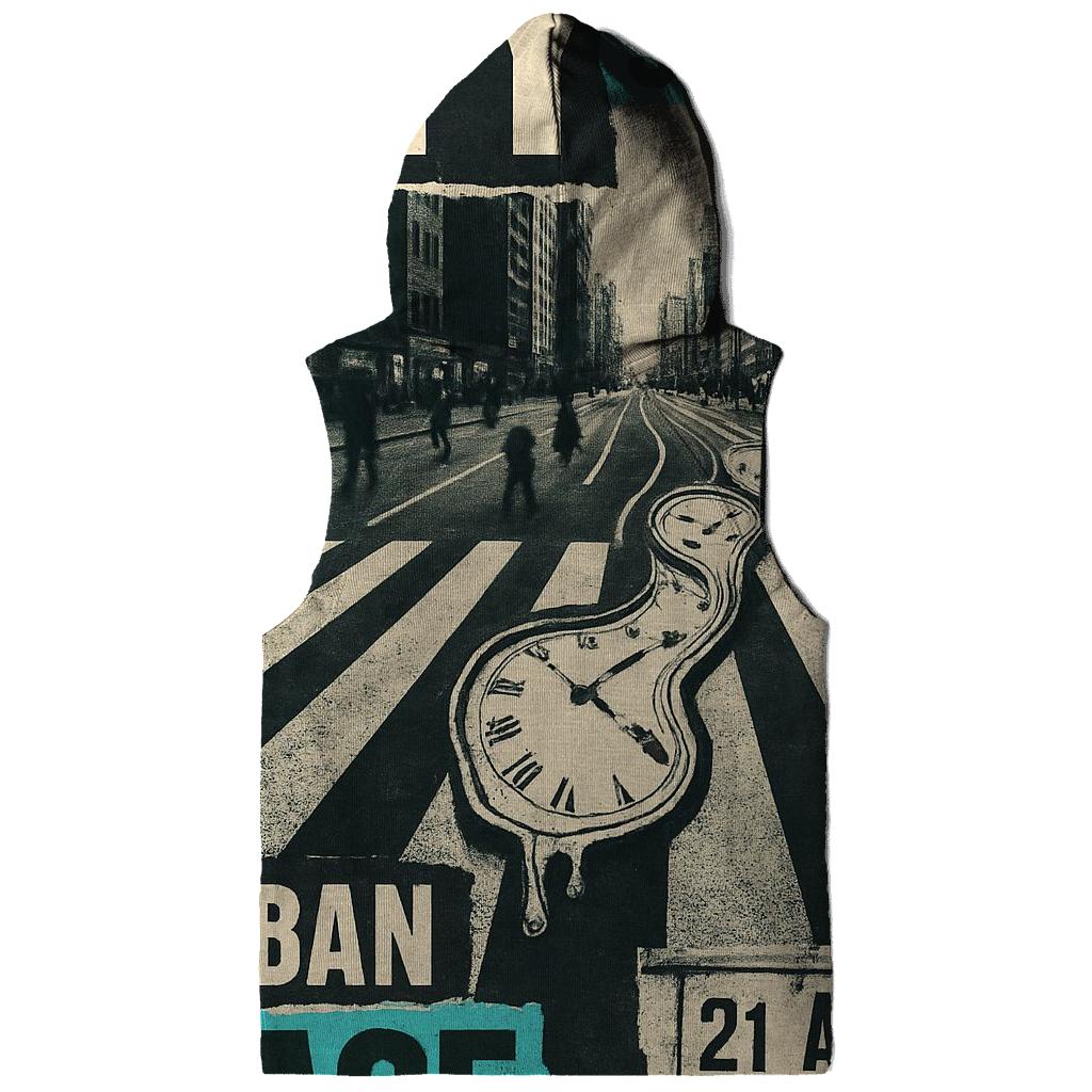 Time Dilation Street Poster Collage custom hoodies