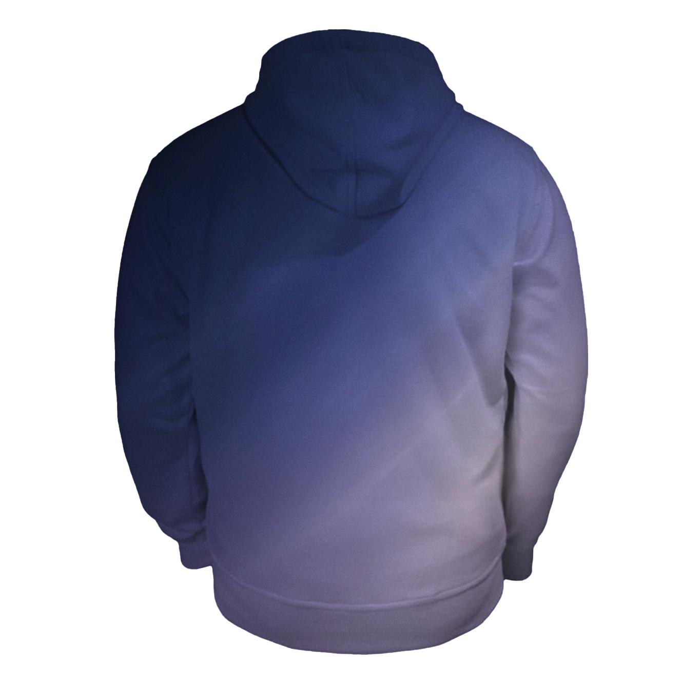 Celestial Quartz Drift printed hoodies
