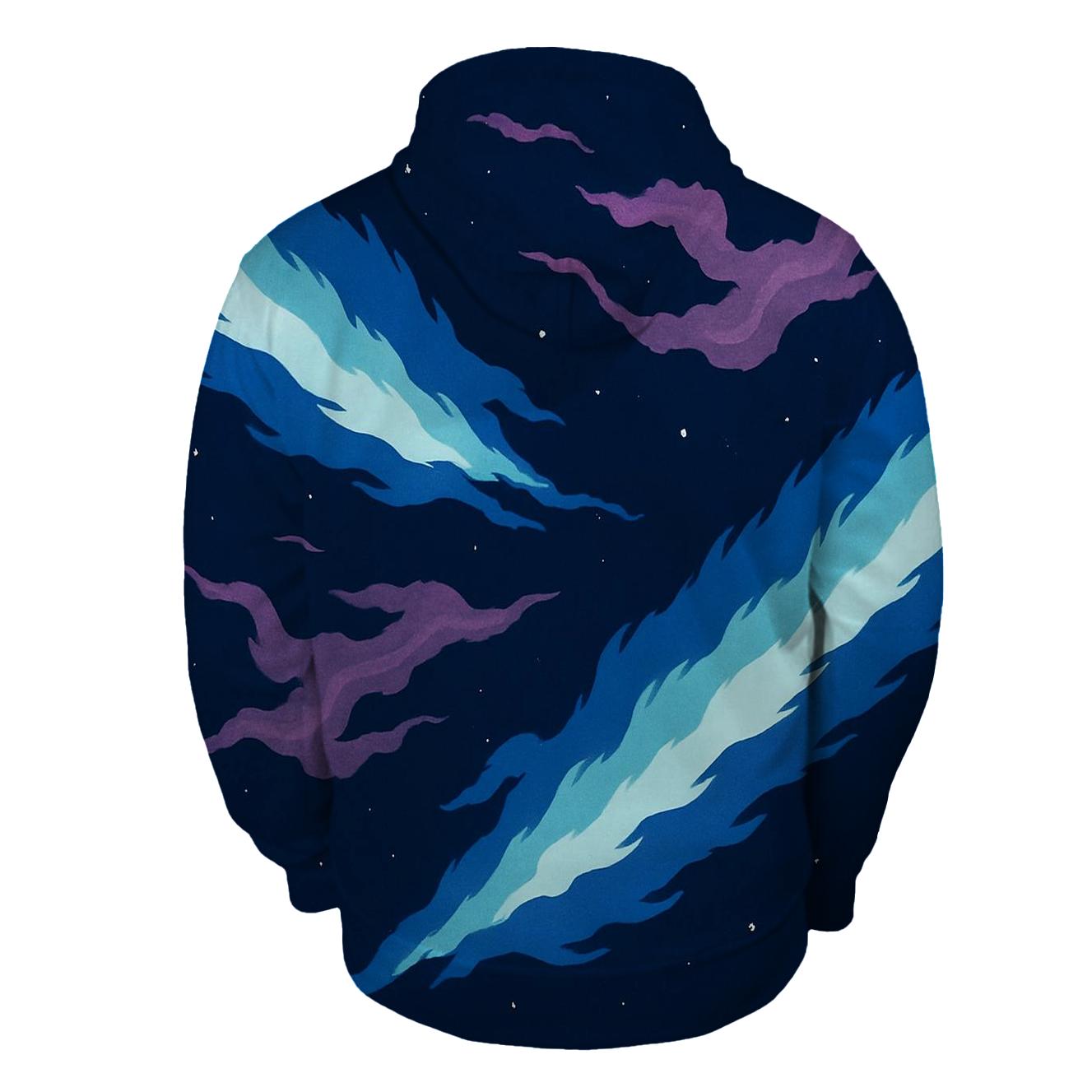 Jet Outflow Chevron Nebula pullover hoodies