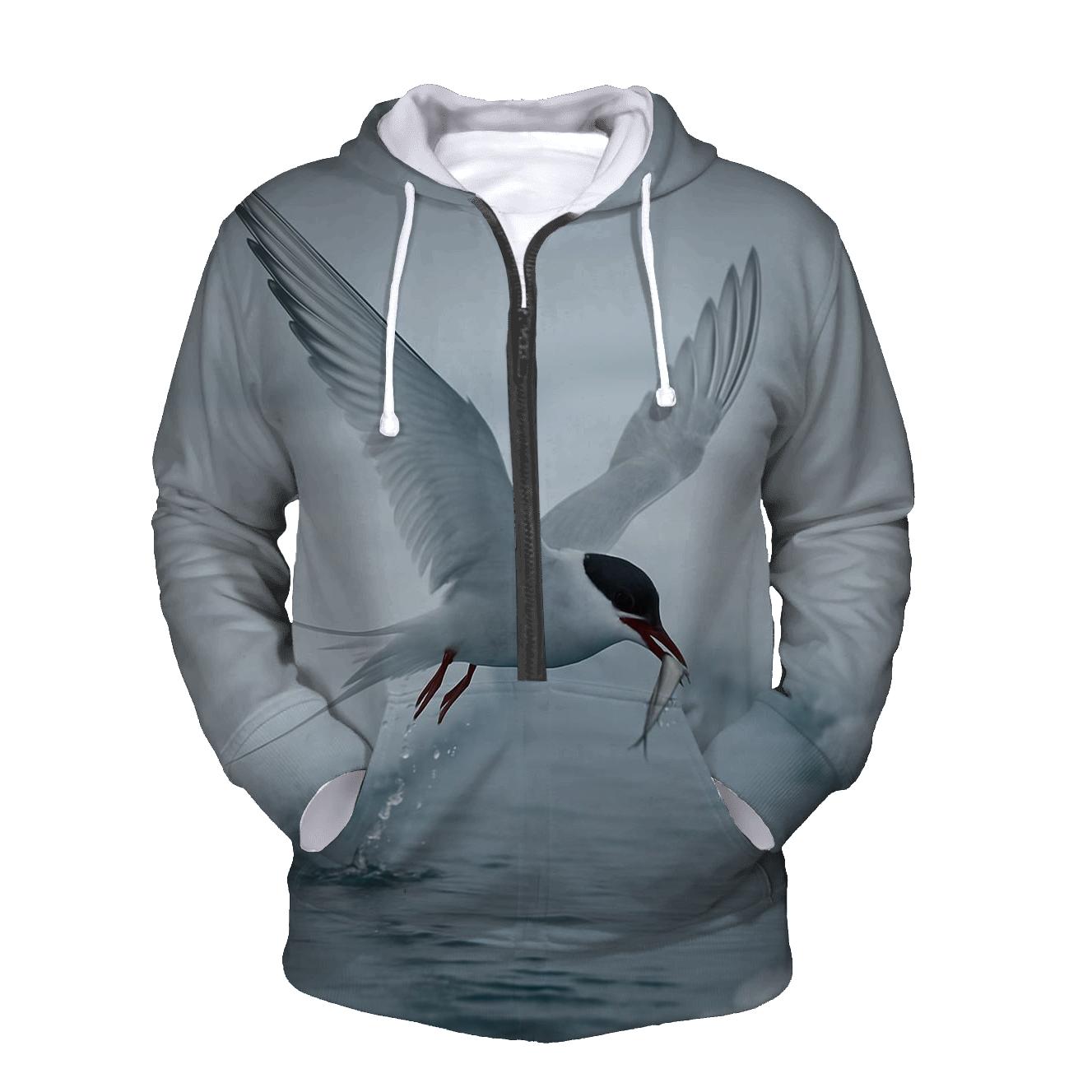Ice Channel Courier Arctic Tern heavyweight hoodies