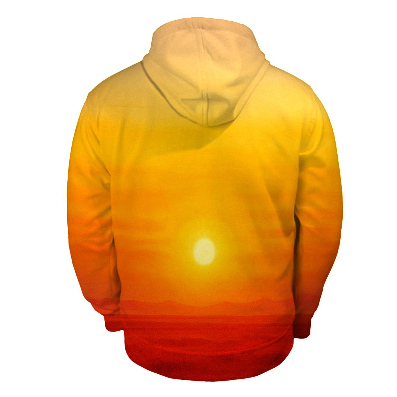 Molten Citrus Horizon hoodies fashion