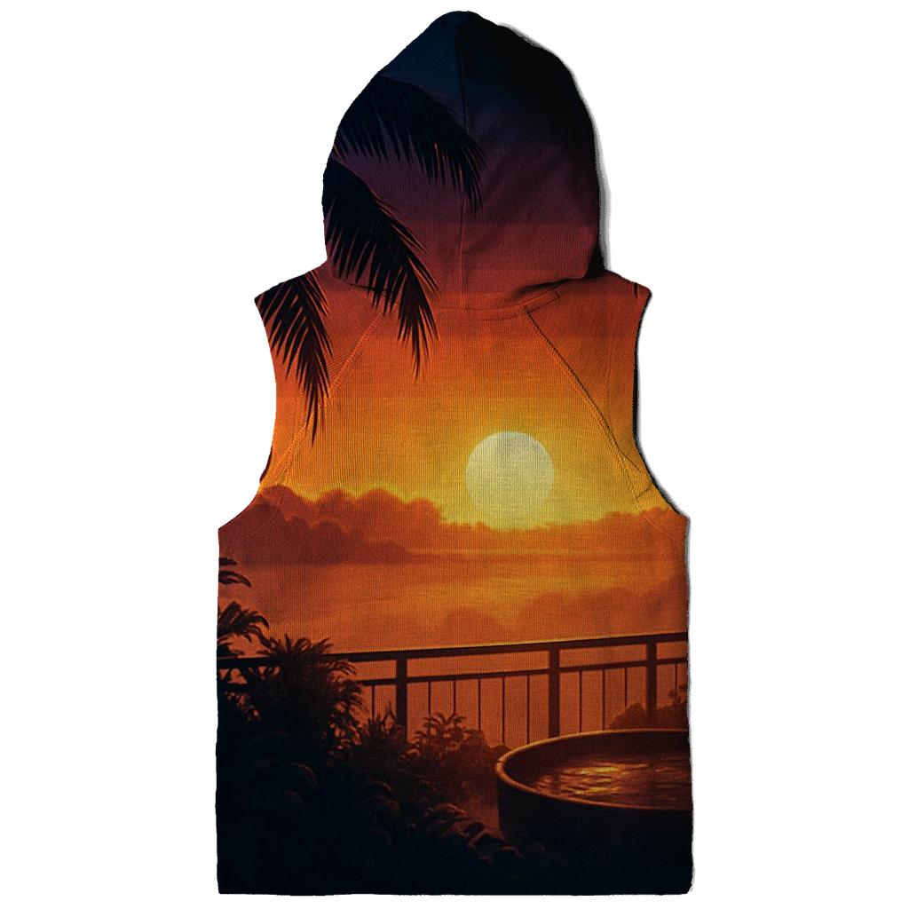 Sundown Over The Cloud Garden premium hoodies