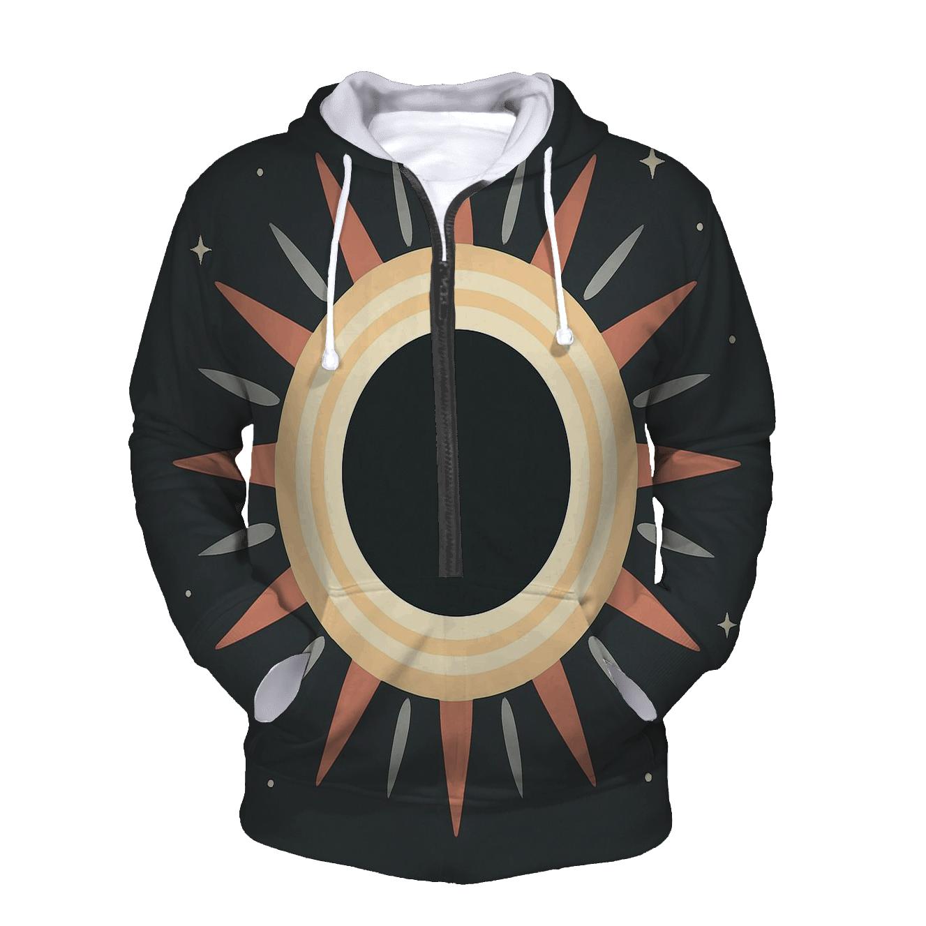 Eclipse Corona Petal Rings hoodies fashion