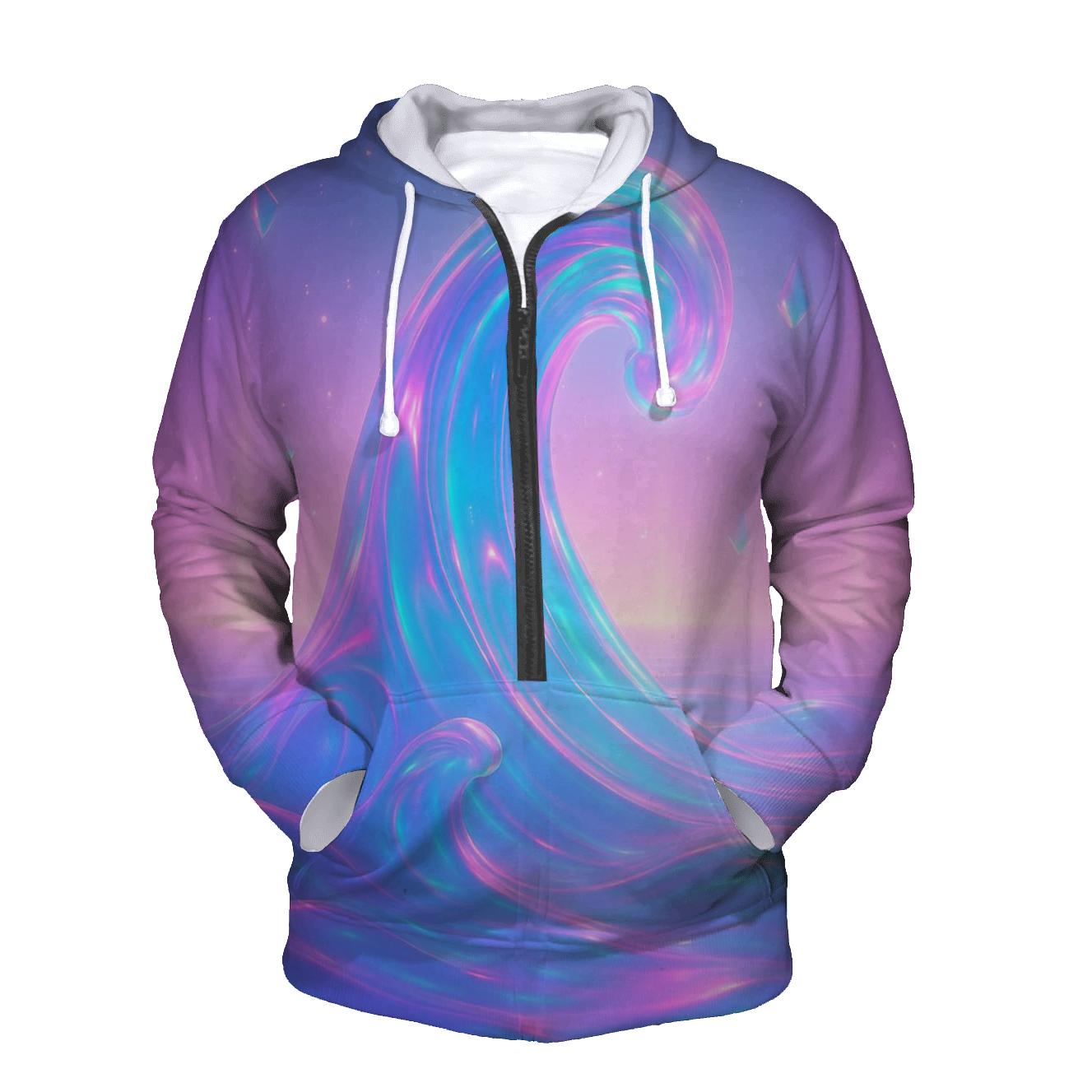Prism Tide Cathedral printed hoodies